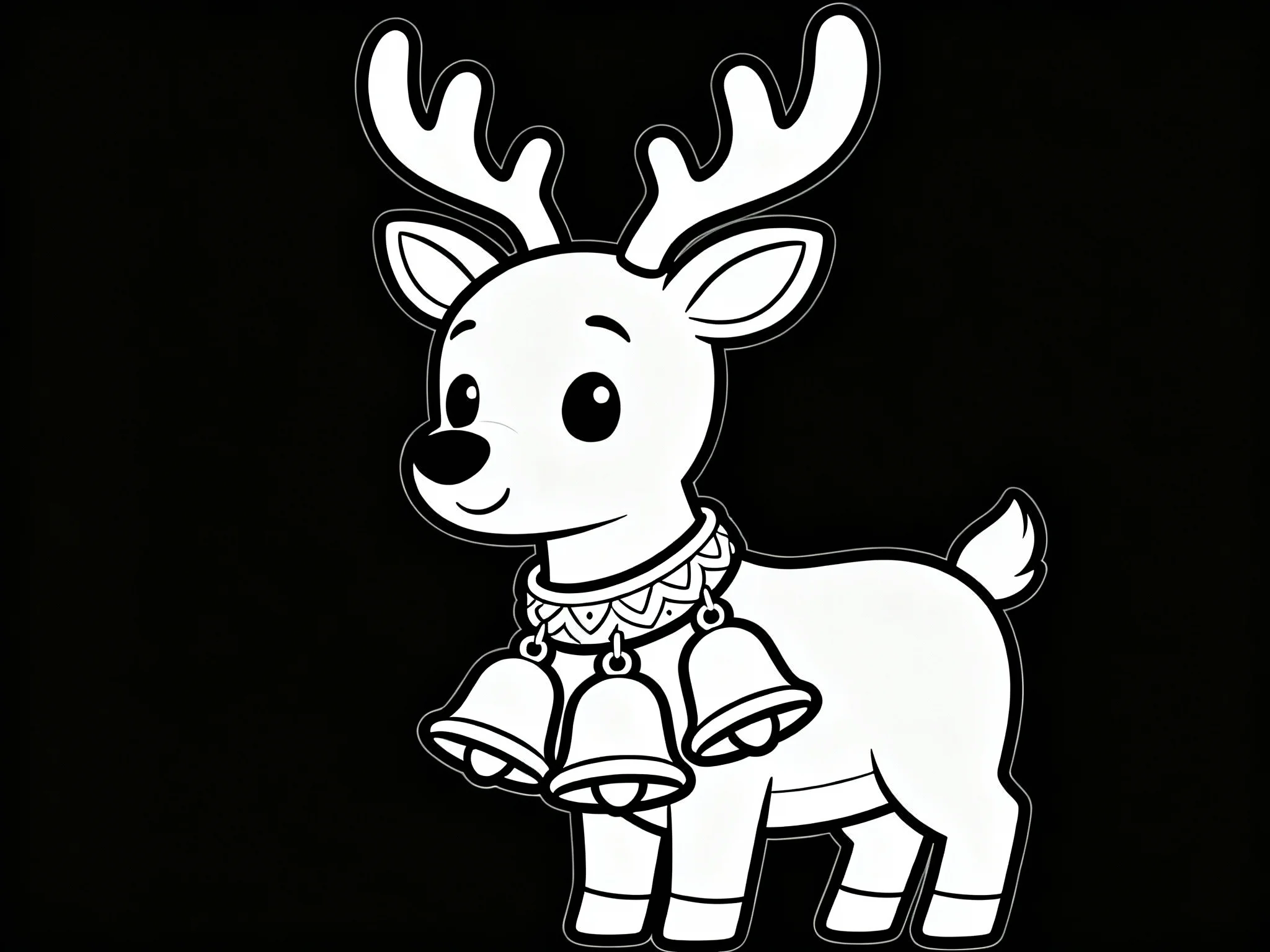 Reindeer with Bells