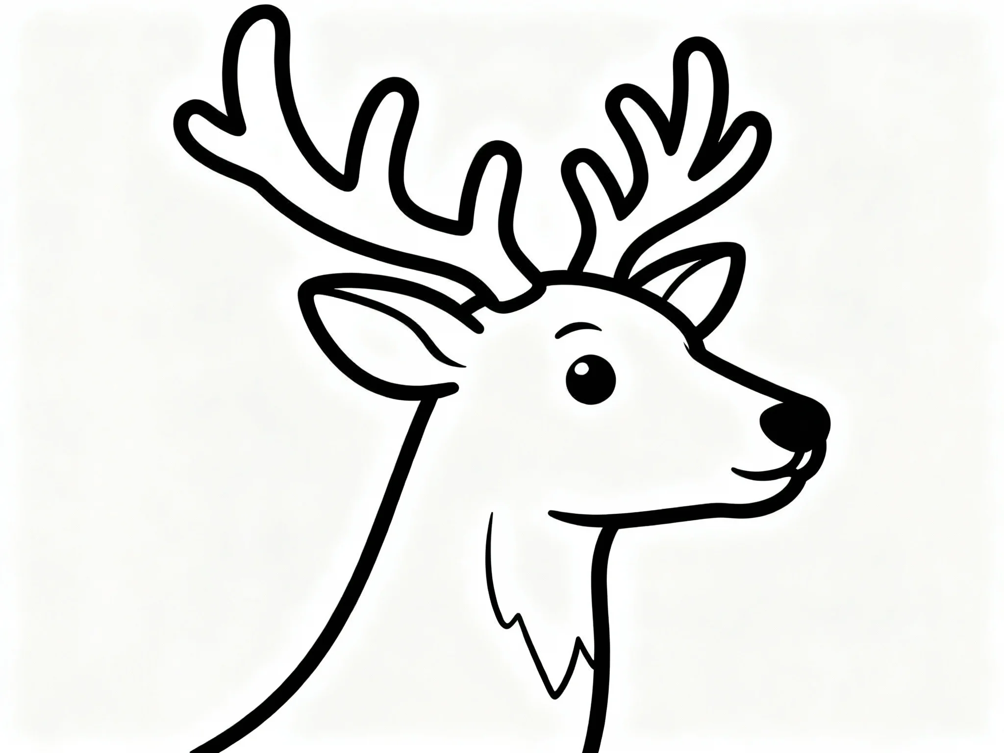 Reindeer Portrait