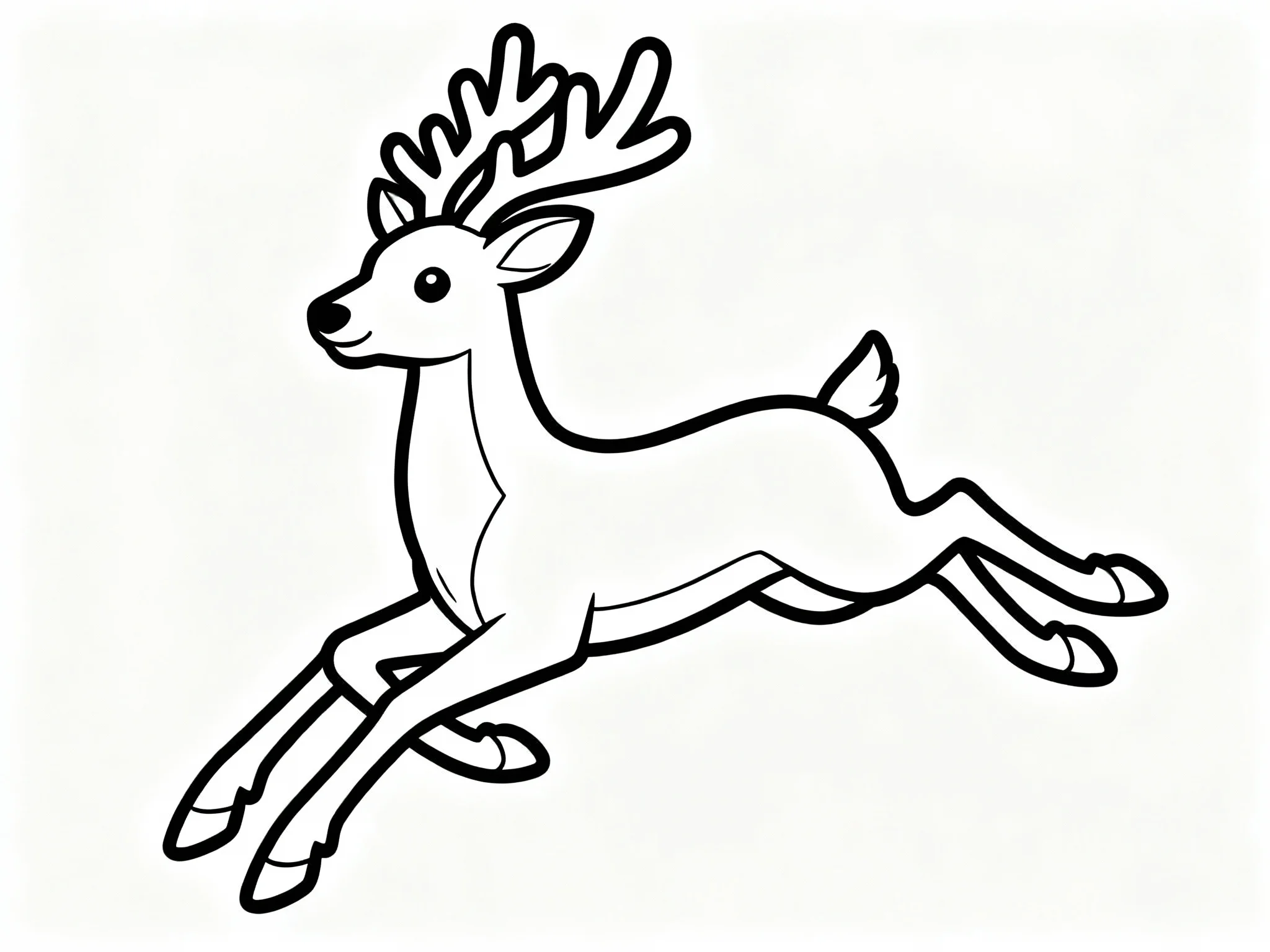 Reindeer Jumping