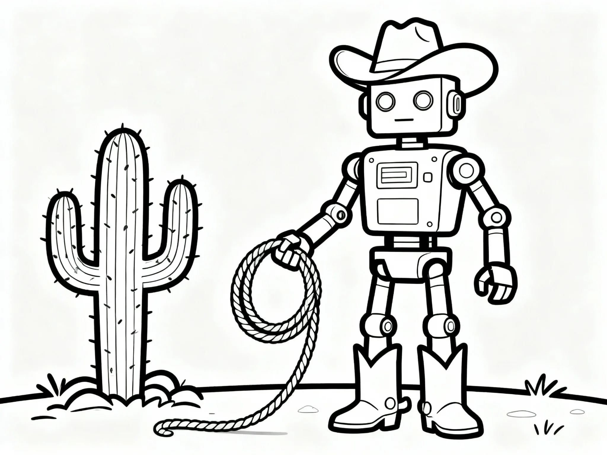 Robot Cowboy