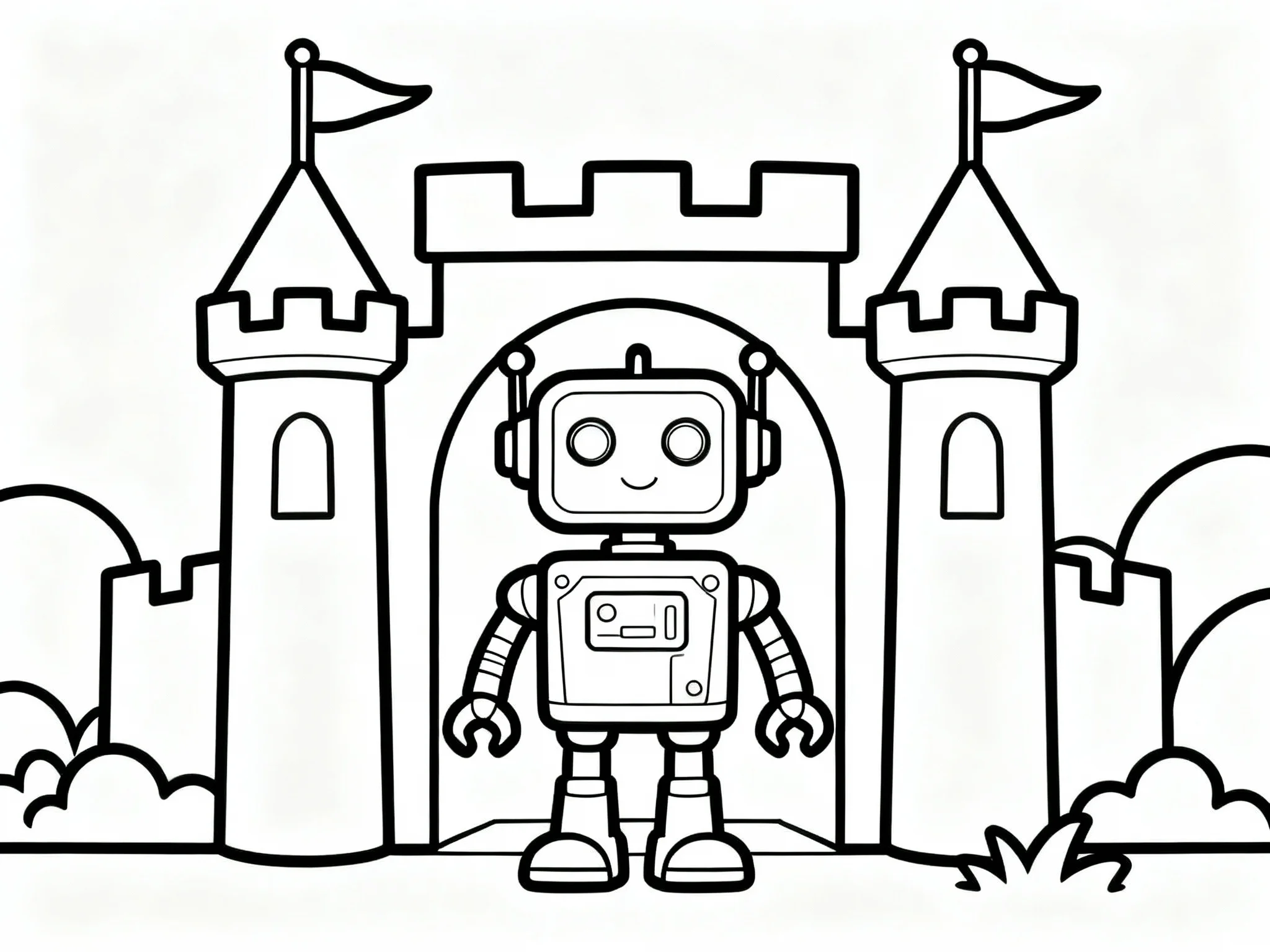 Robot in a Castle