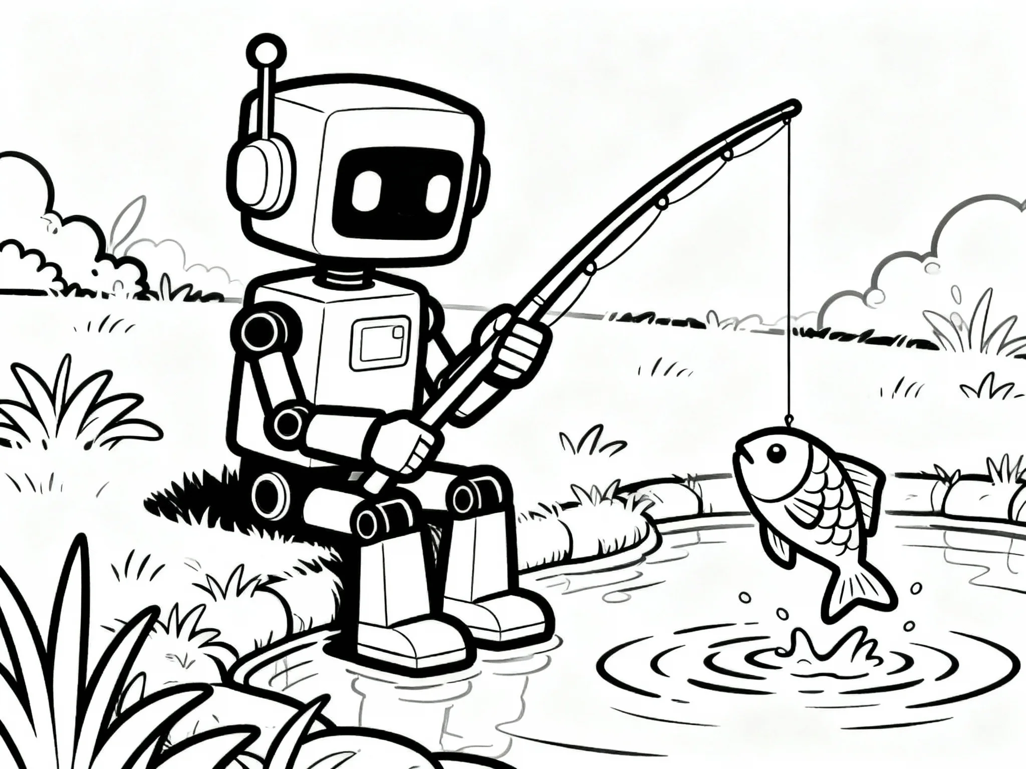 Robot Fishing