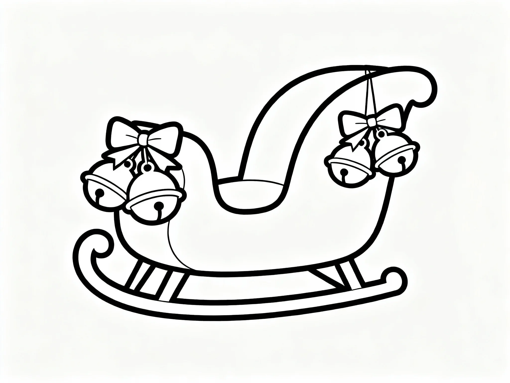 Santa's Sleigh with Jingle Bells