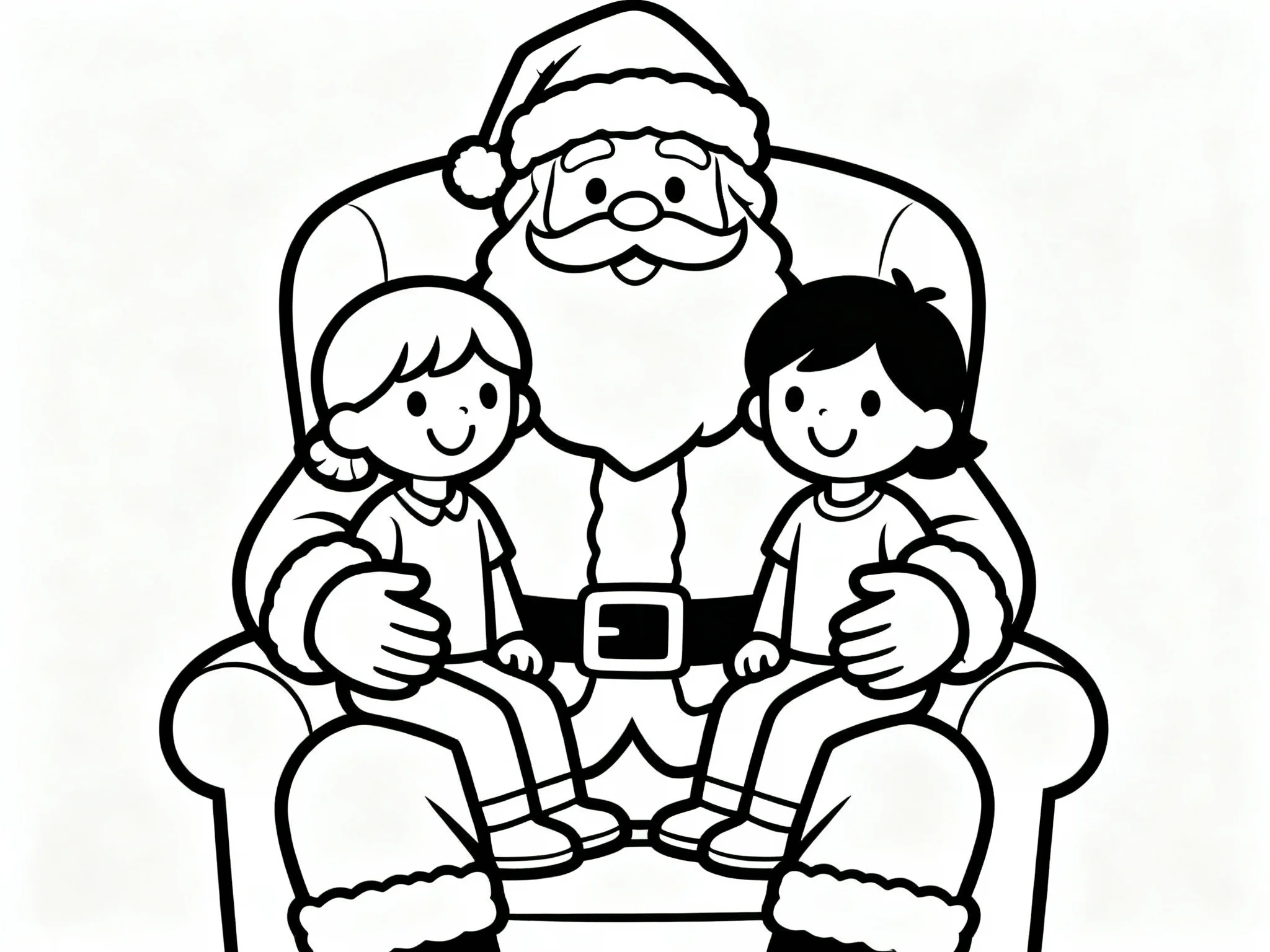 Santa with Children
