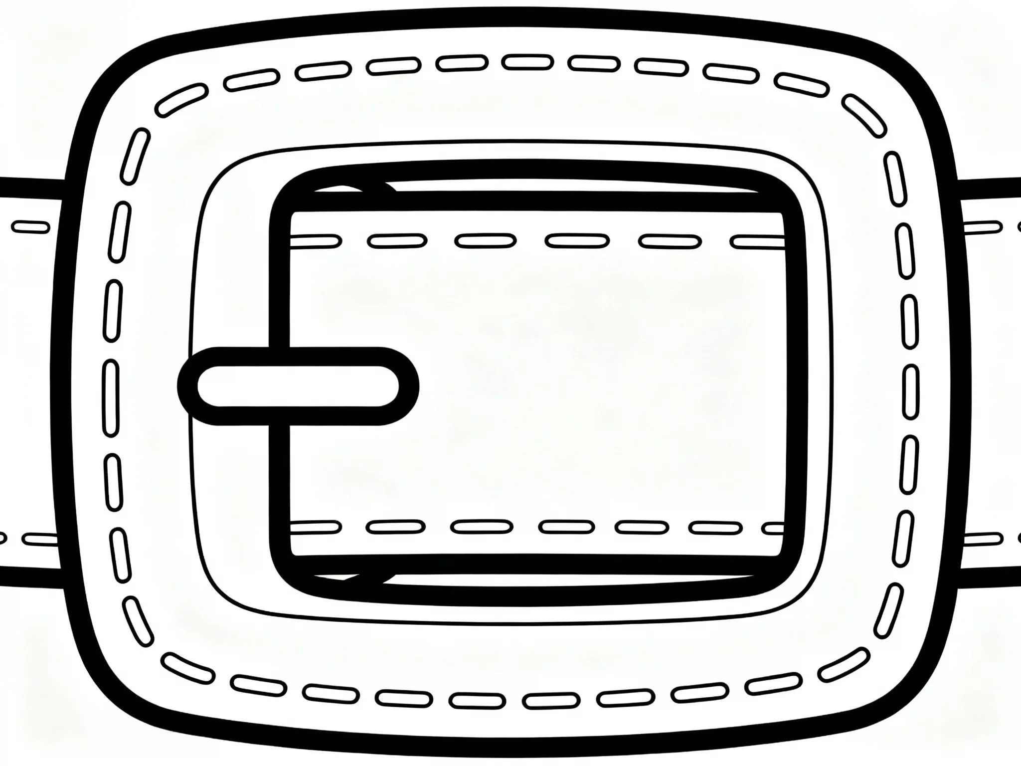 Santa's Buckle Close-up