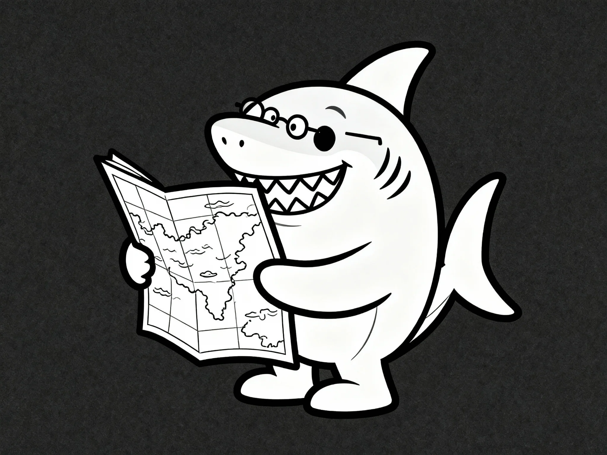 Shark Reading Map