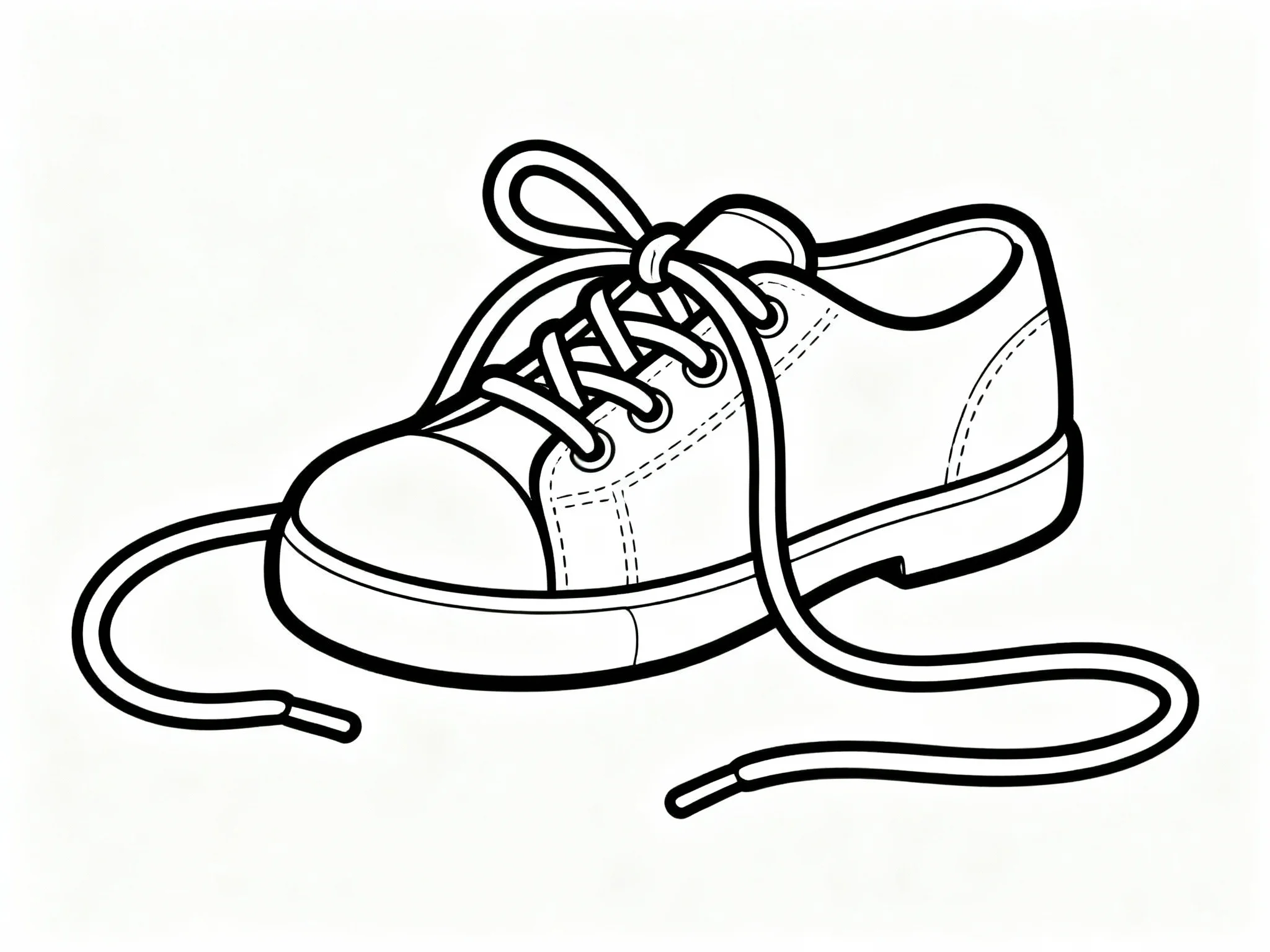 Shoe and Shoelace