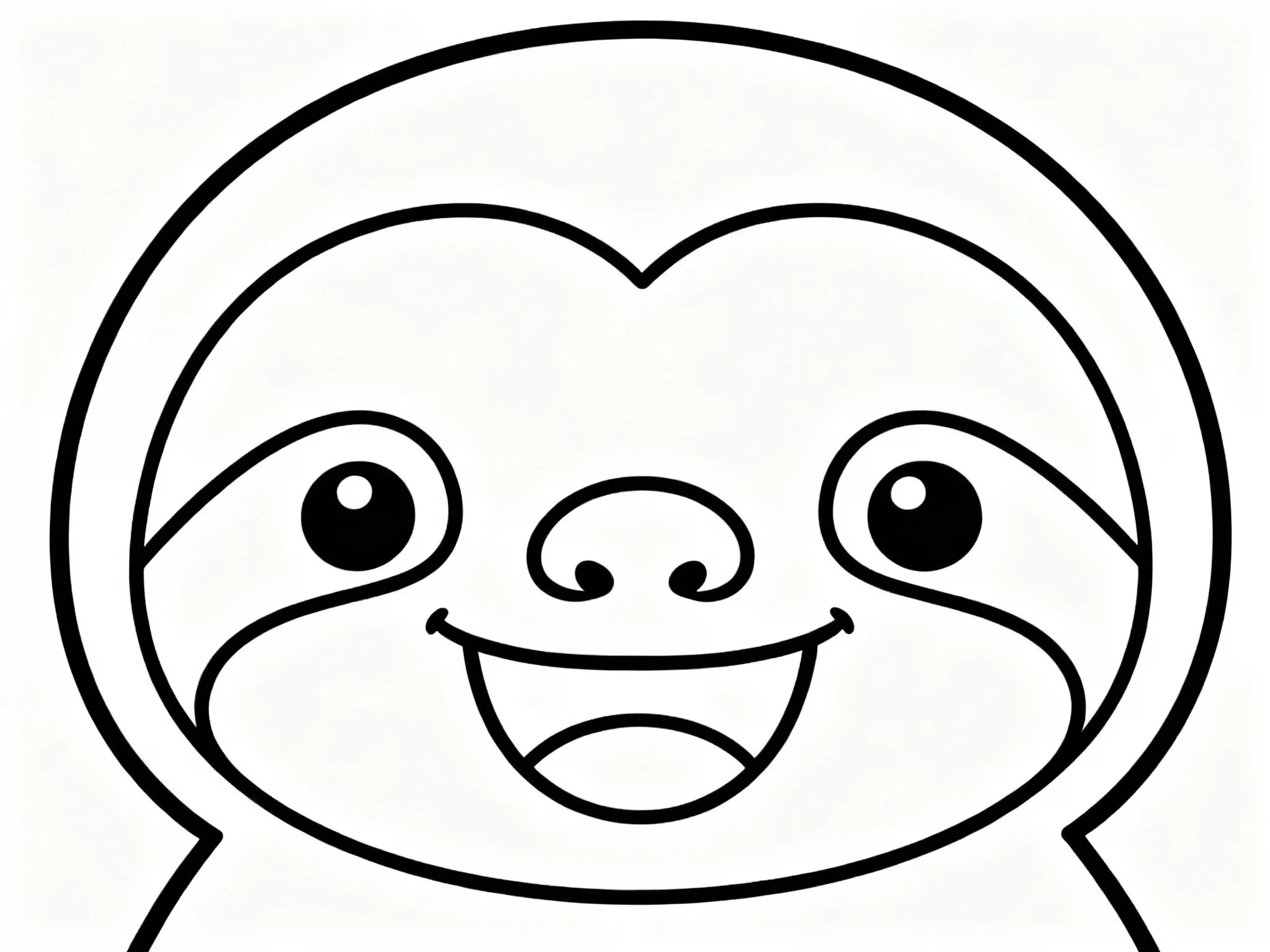 Sloth with Smile