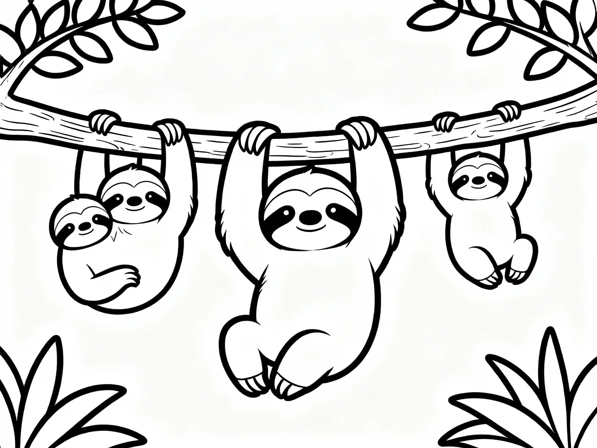 Sloth Family Tree