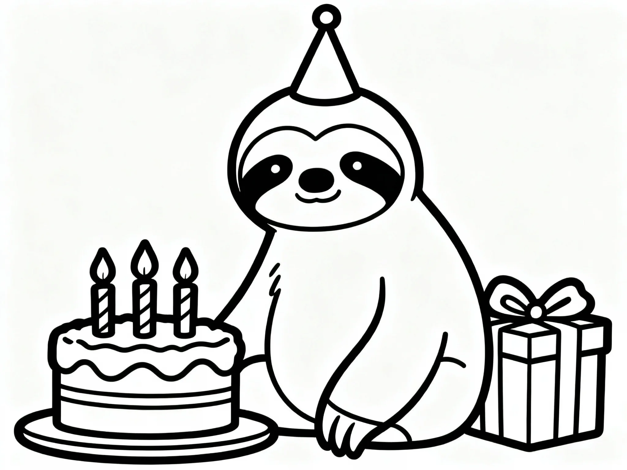 Sloth Birthday