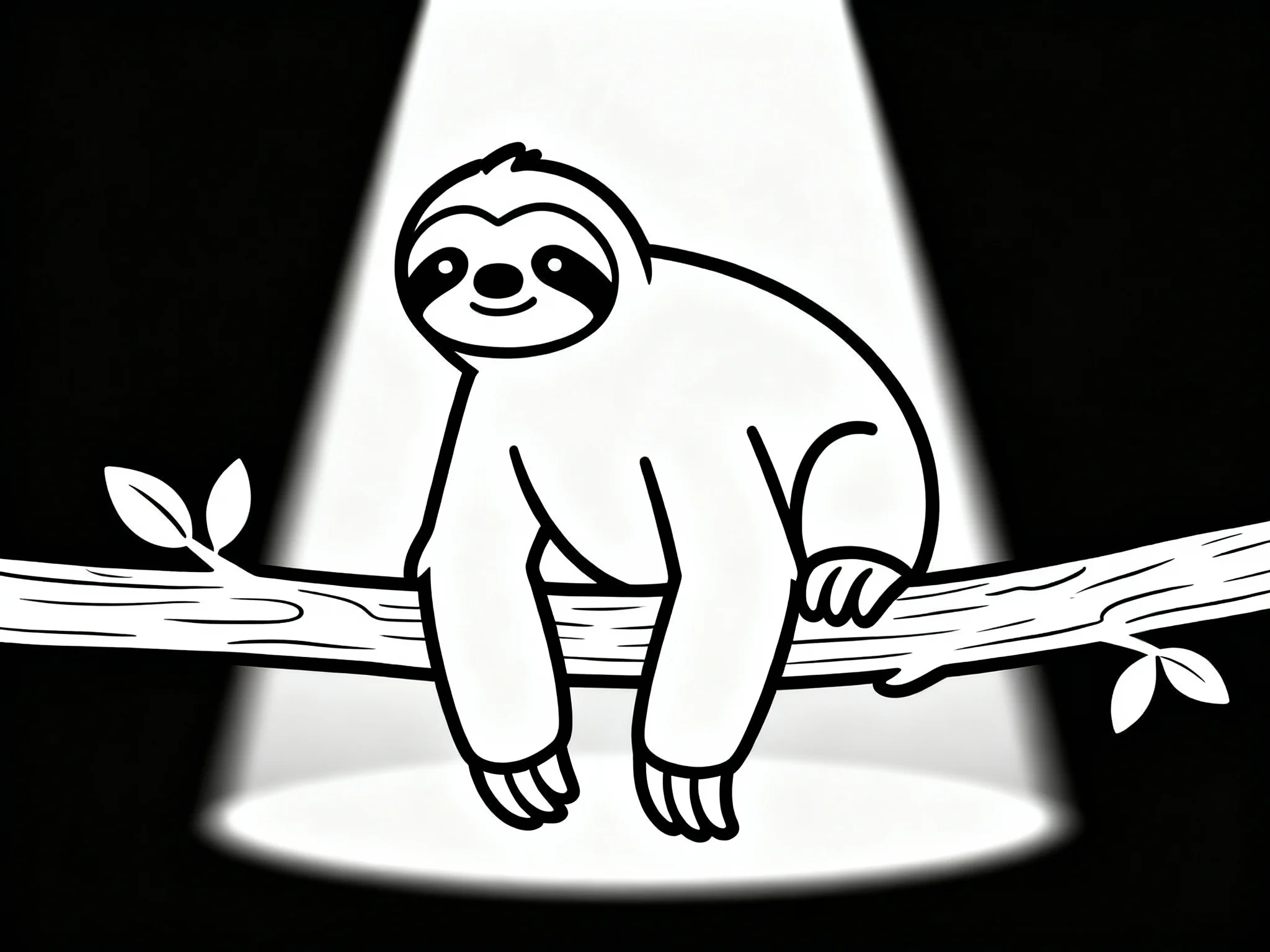 Sloth in Spotlight
