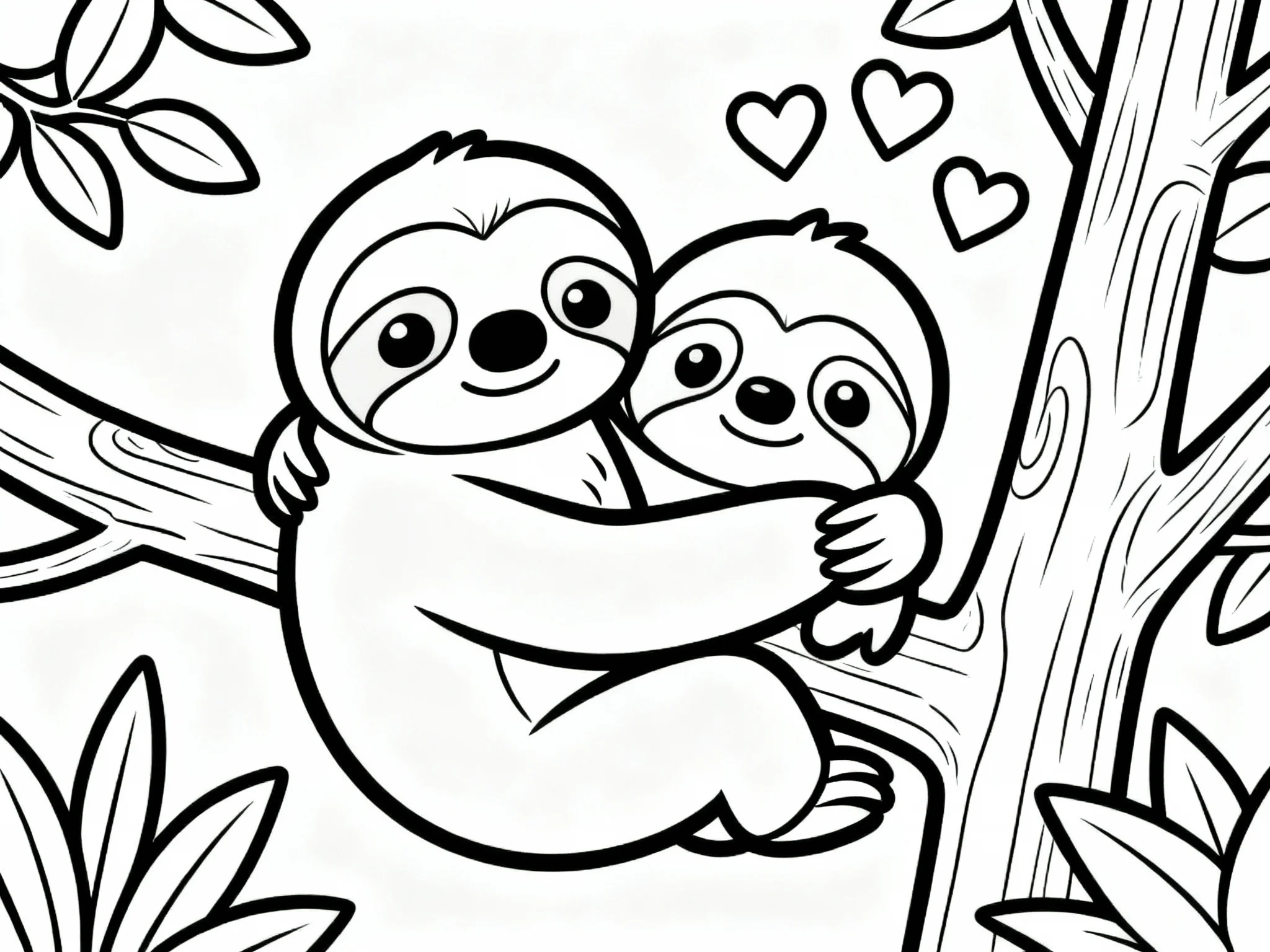 Sloth Love Hug