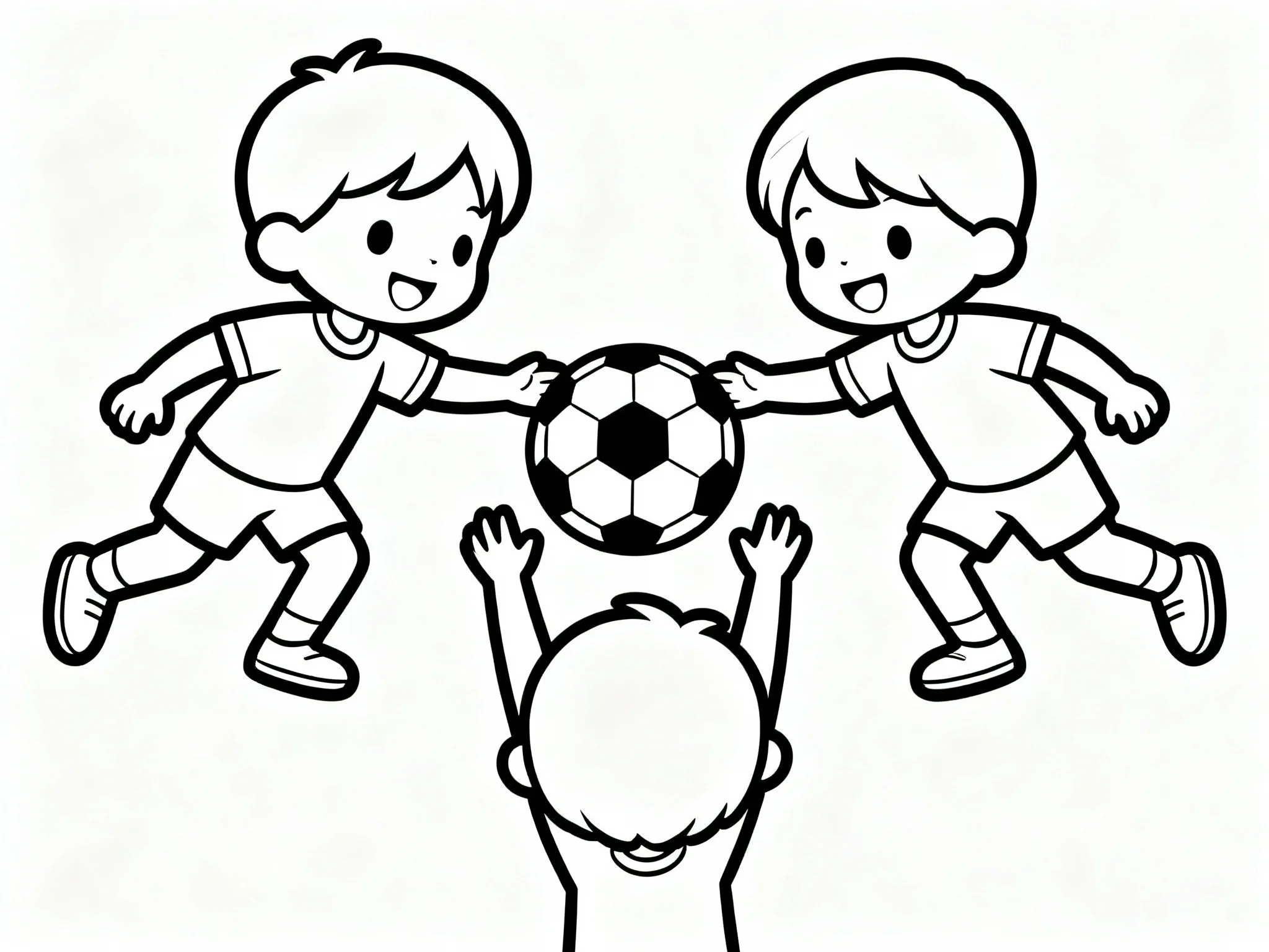 Three Players and One Ball