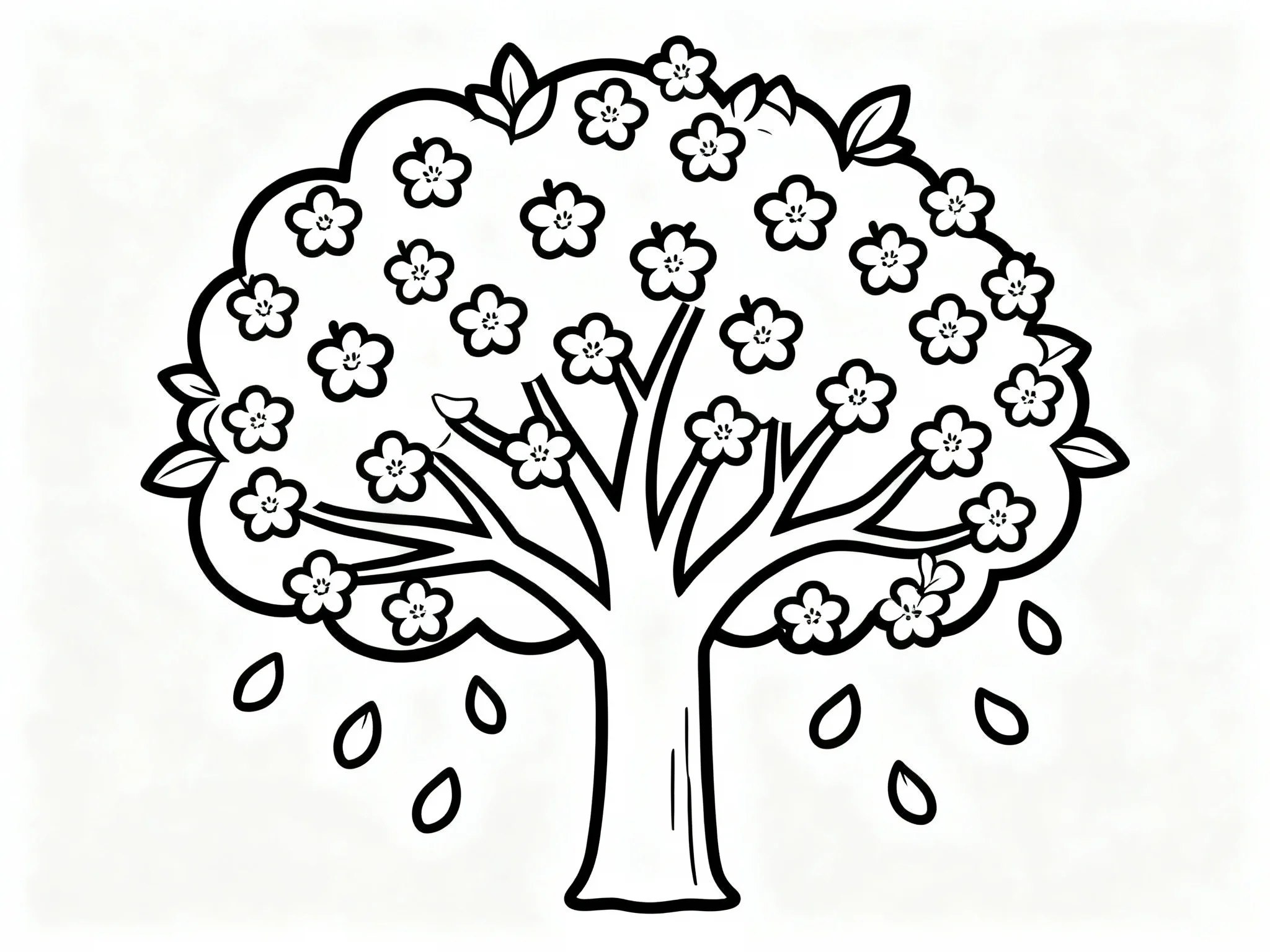 Blossoming Apple Tree