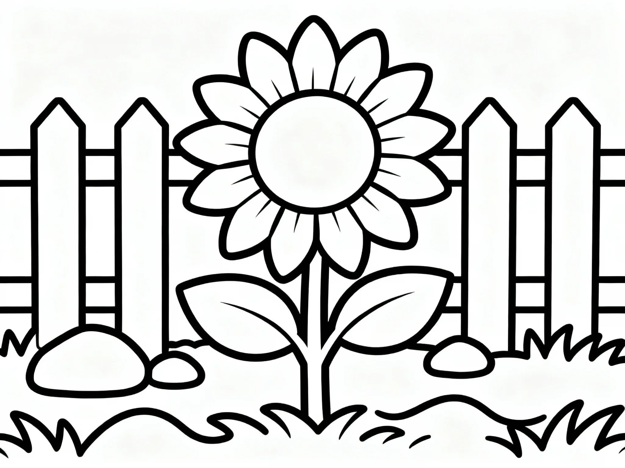 Sunflower in the Garden