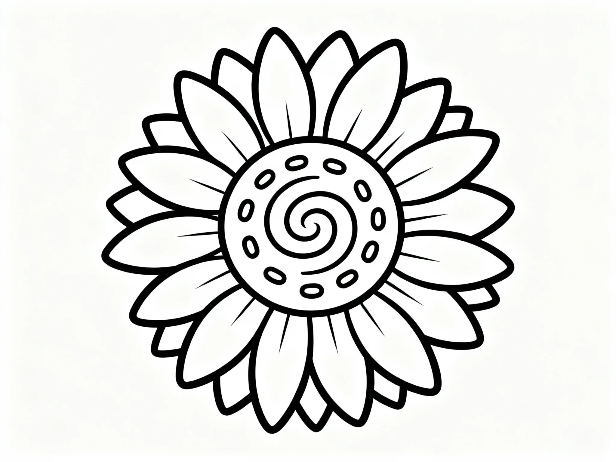 Sunflower Seed Pattern