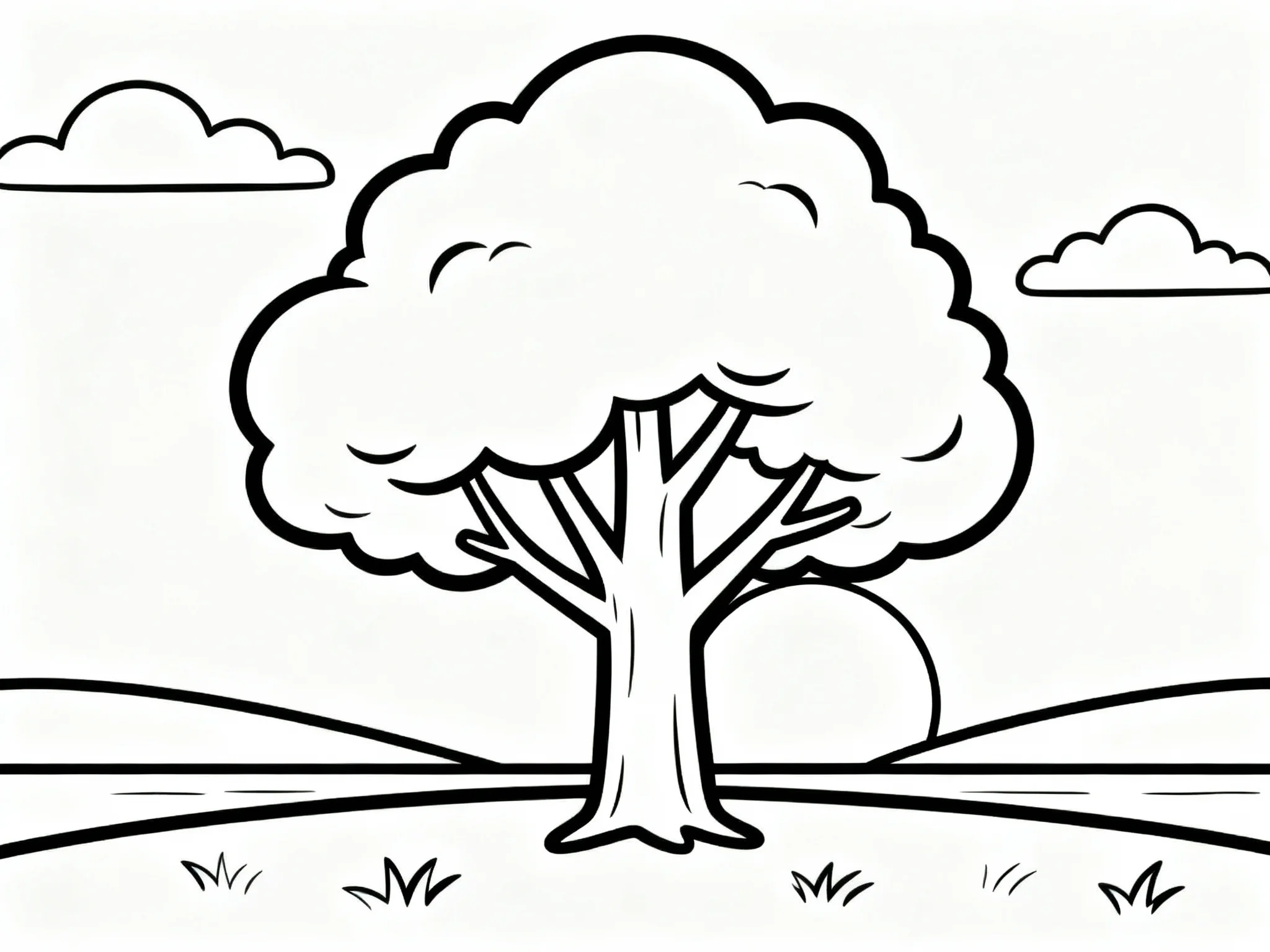 Tree Silhouette Sunset