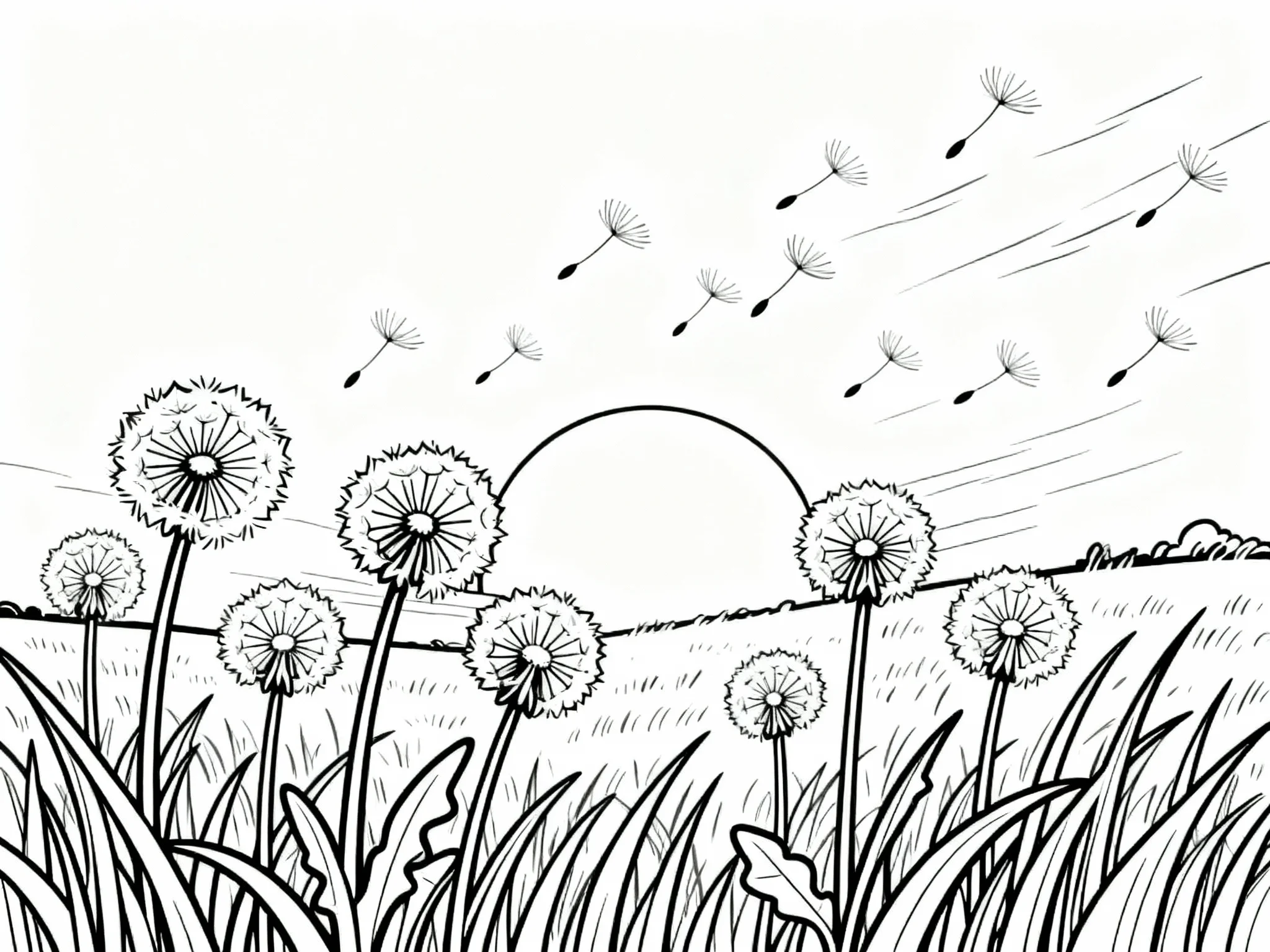 Dandelion Field