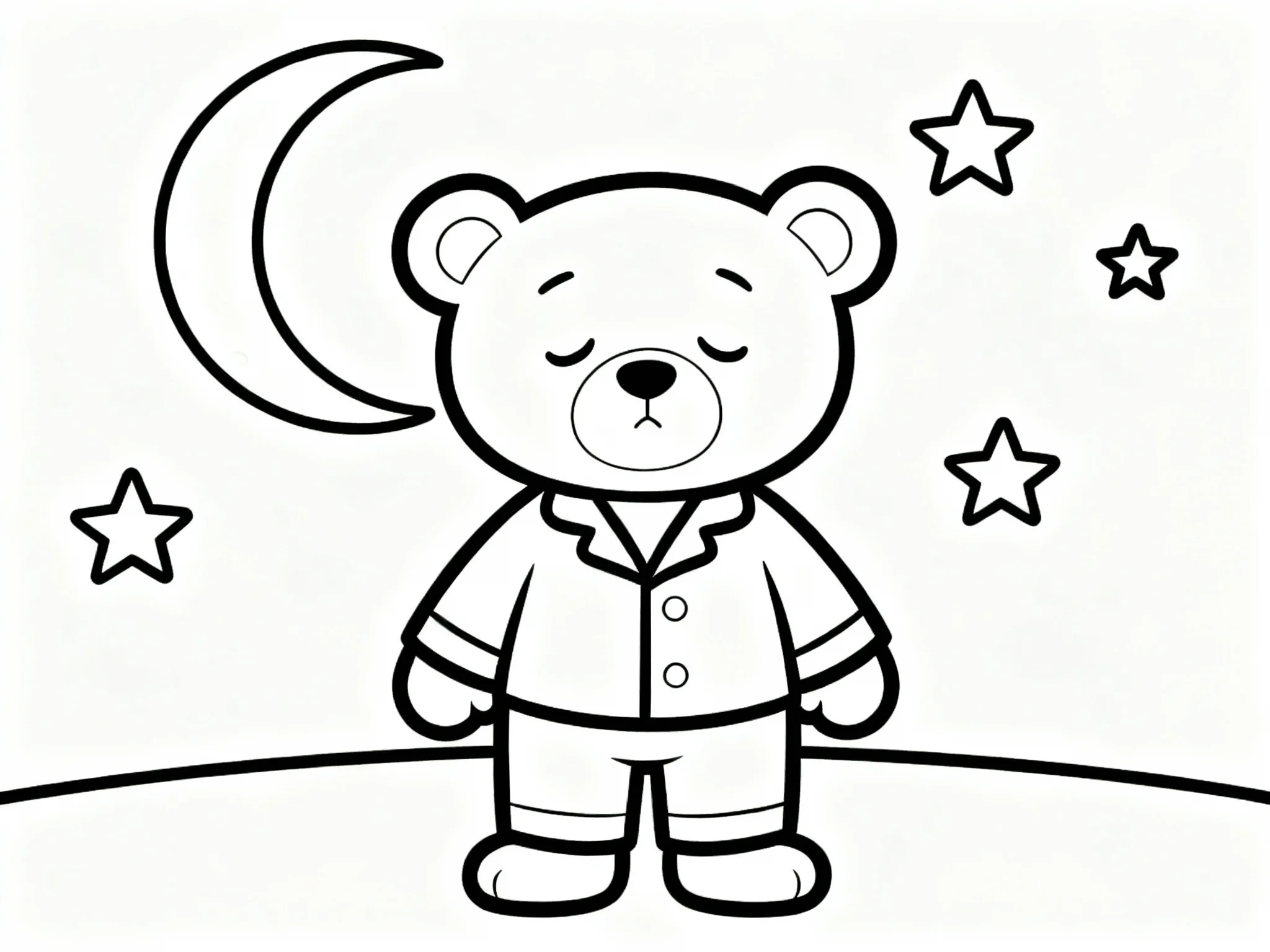 Teddy Bear in Pajamas