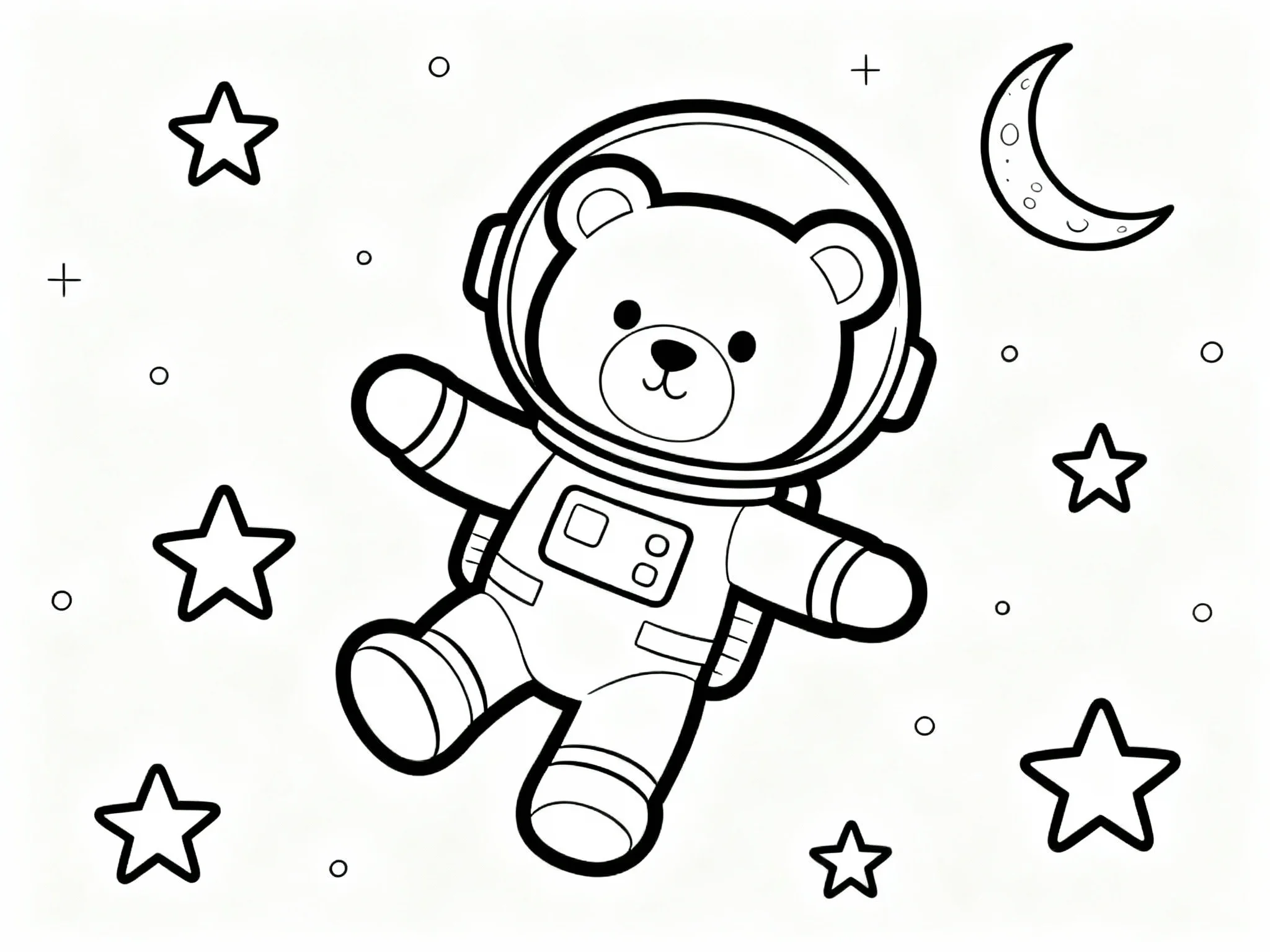 Teddy Bear Astronaut