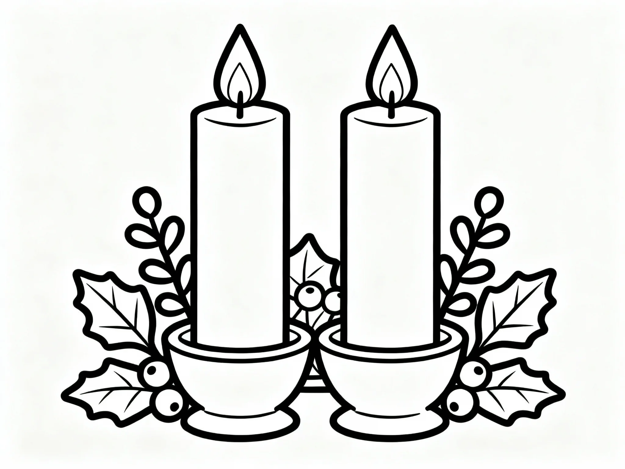 Candles and Fall Decor