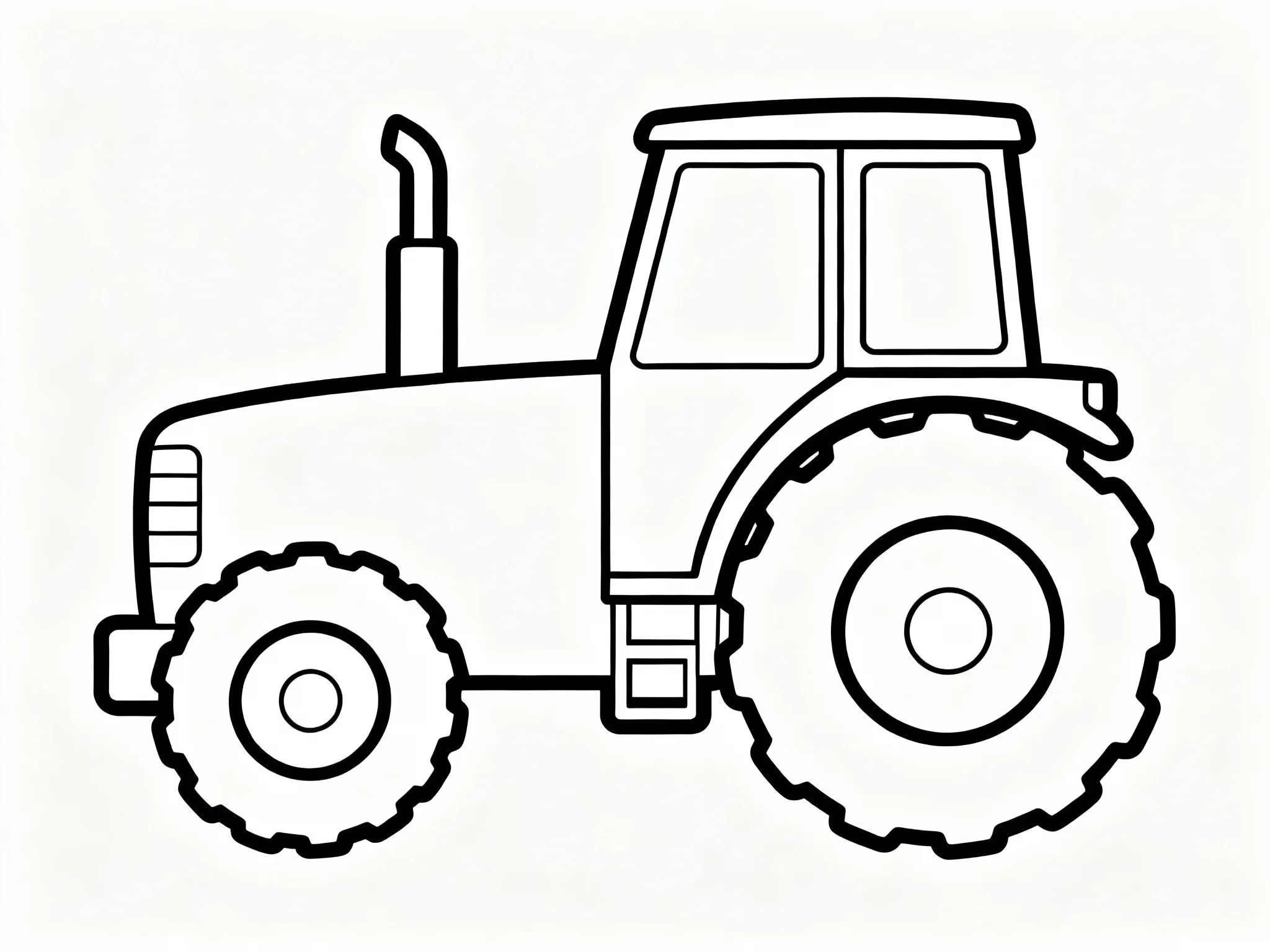 Tractor Side Profile