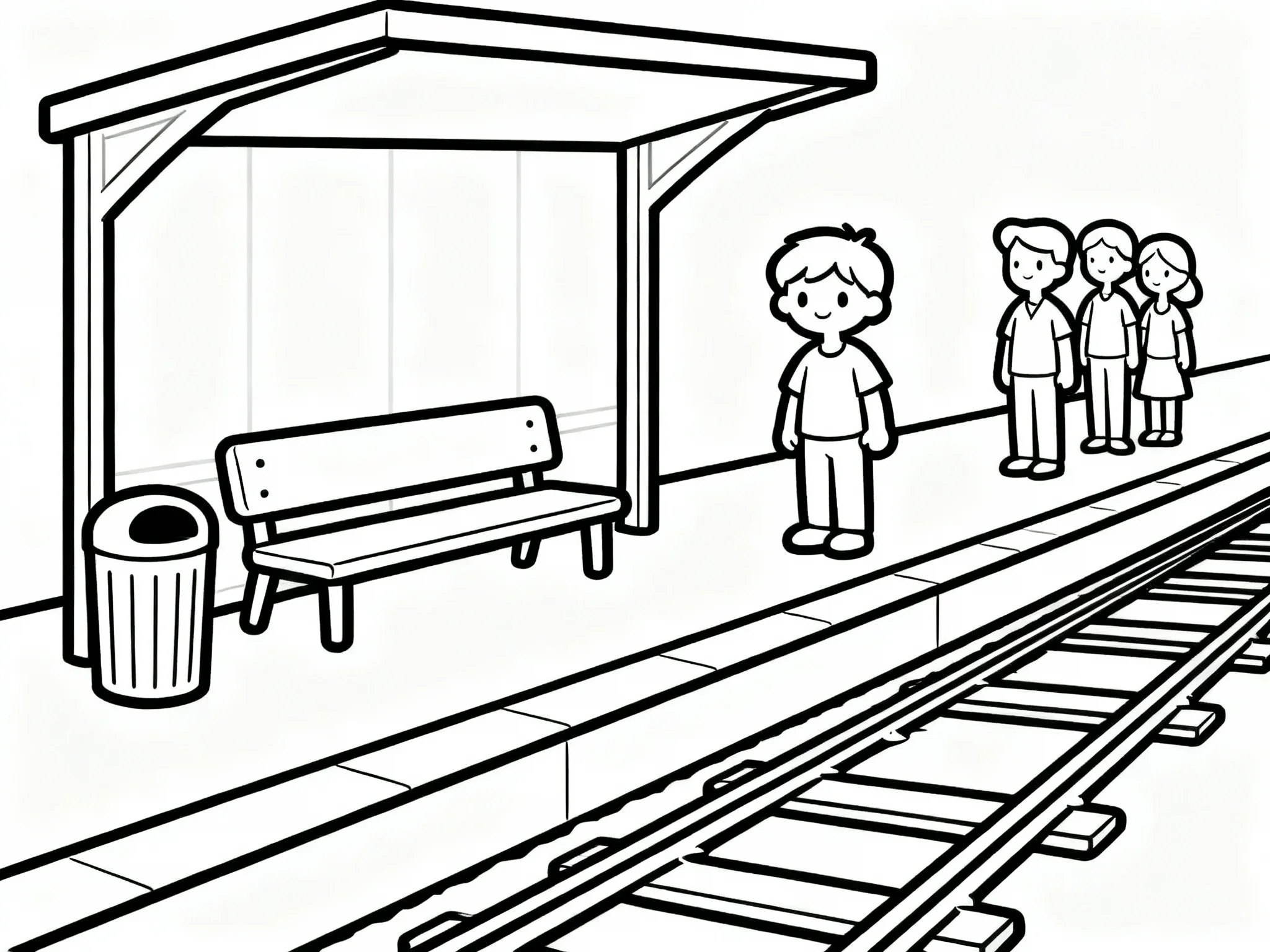 Train Platform Scene