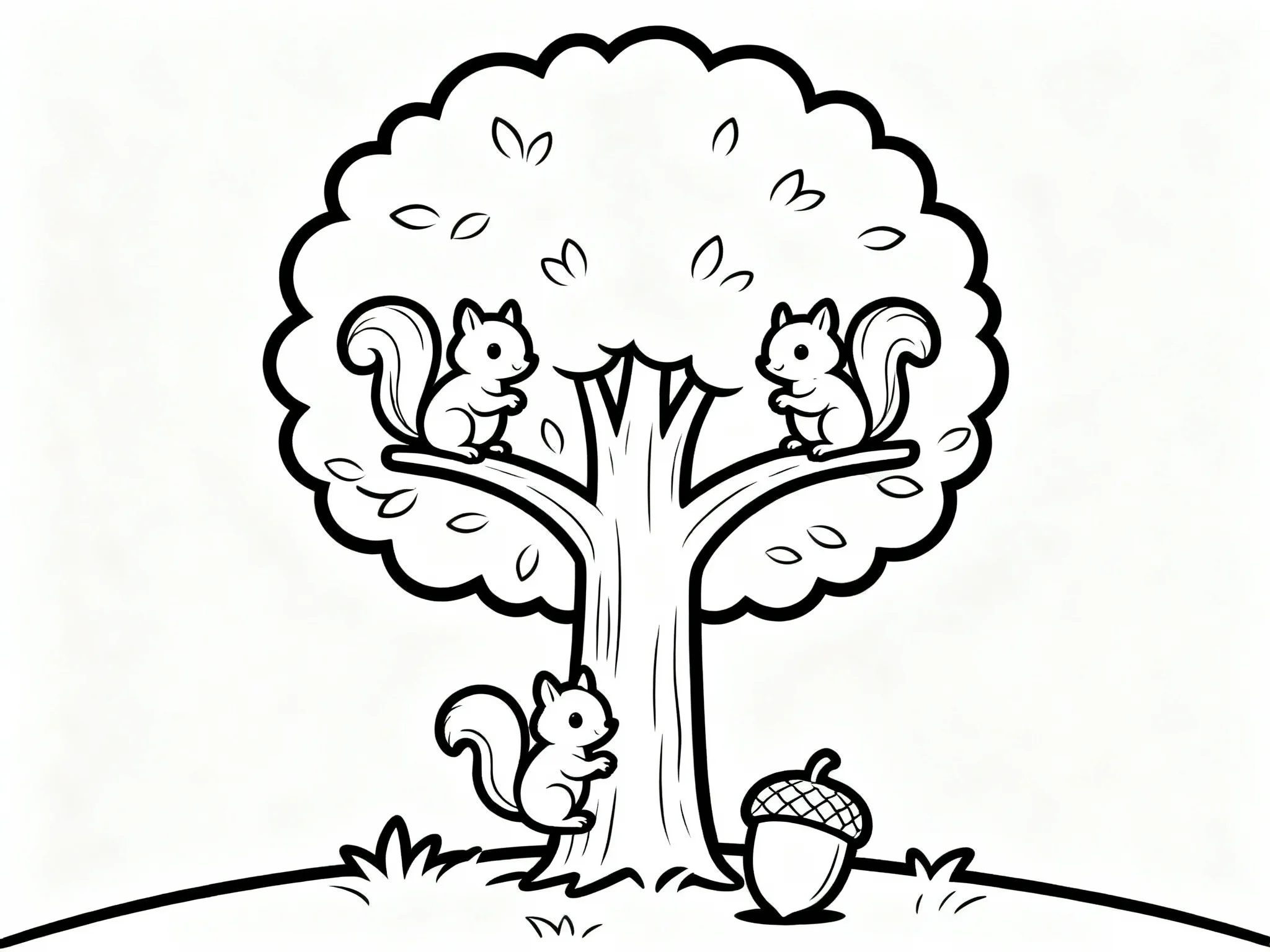Tree with Squirrels