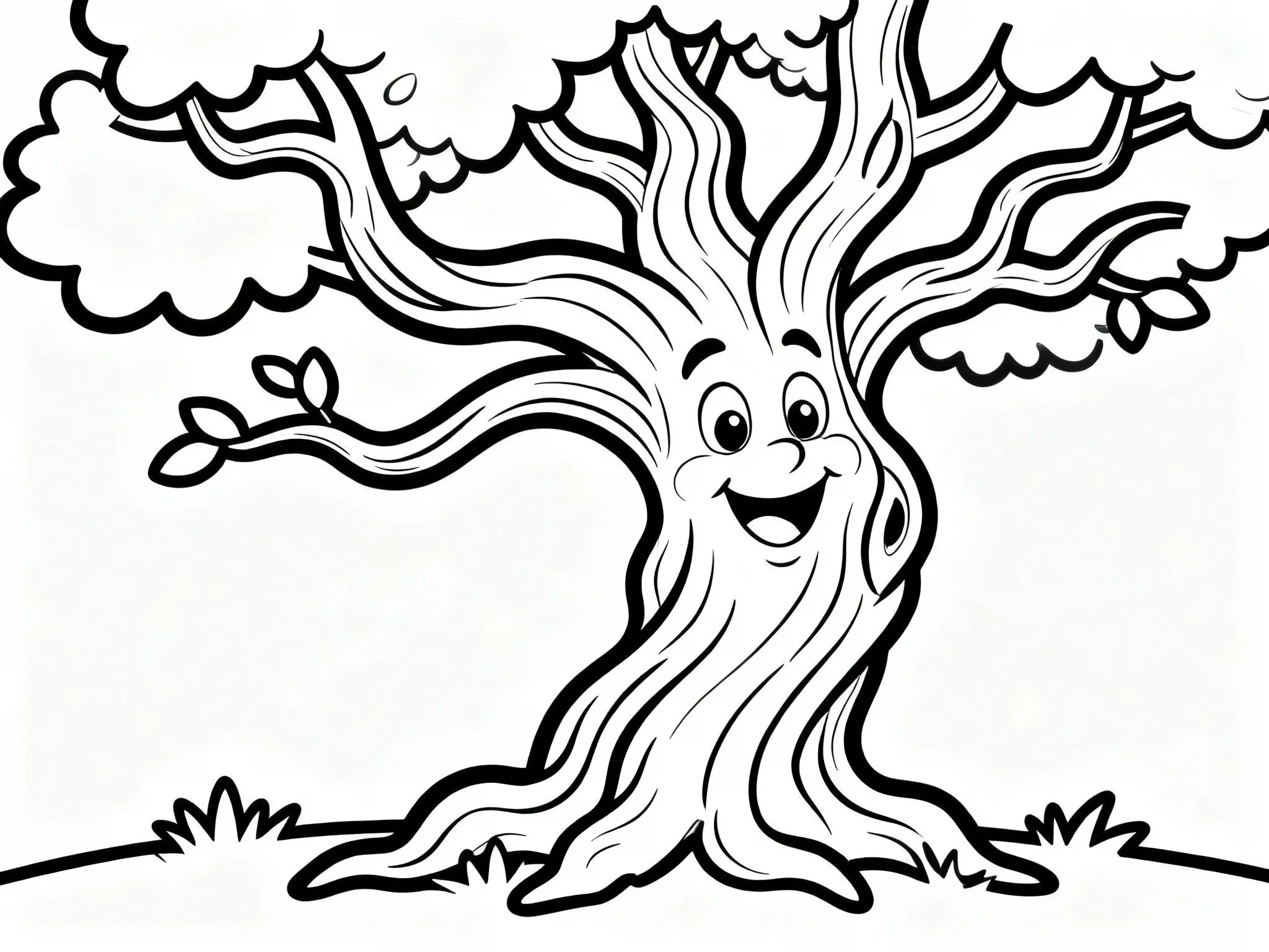 Twisted Gnarled Tree