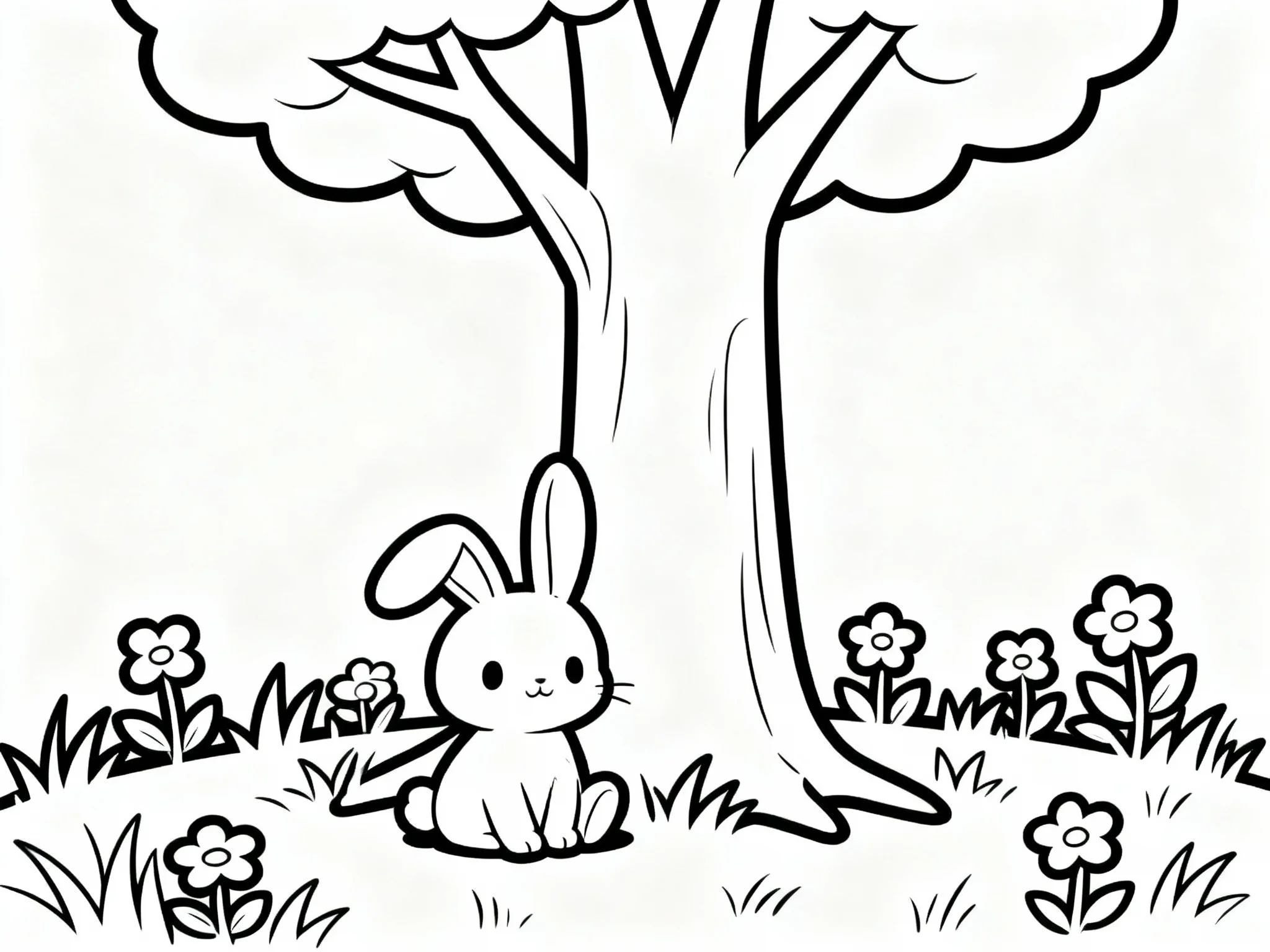 Tree with Rabbit