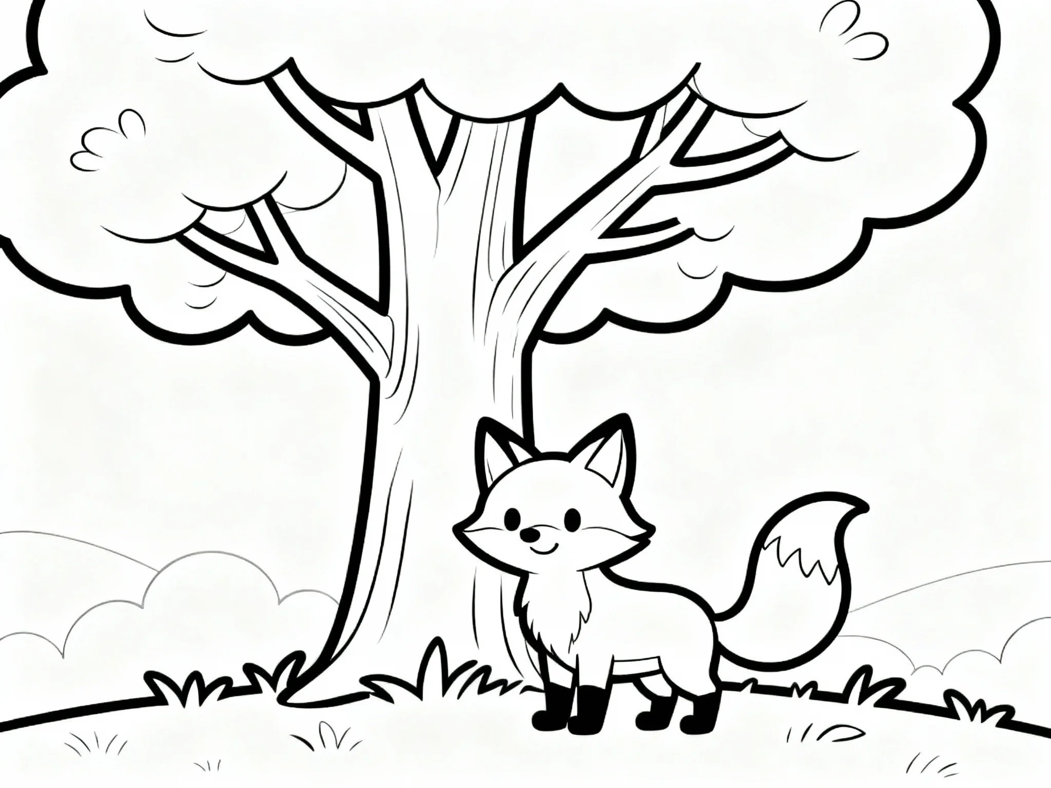 Tree with Fox