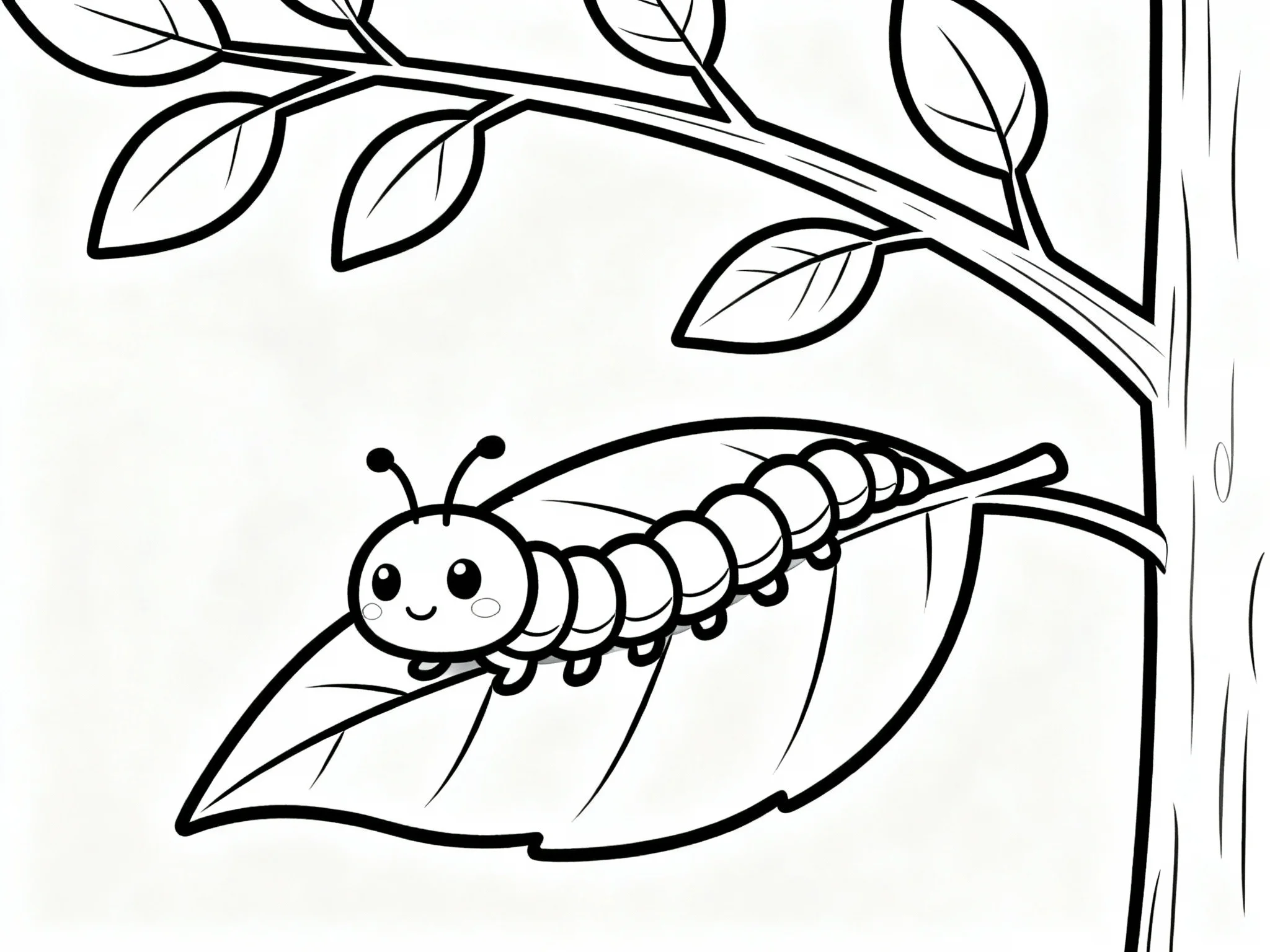 Tree with Caterpillar