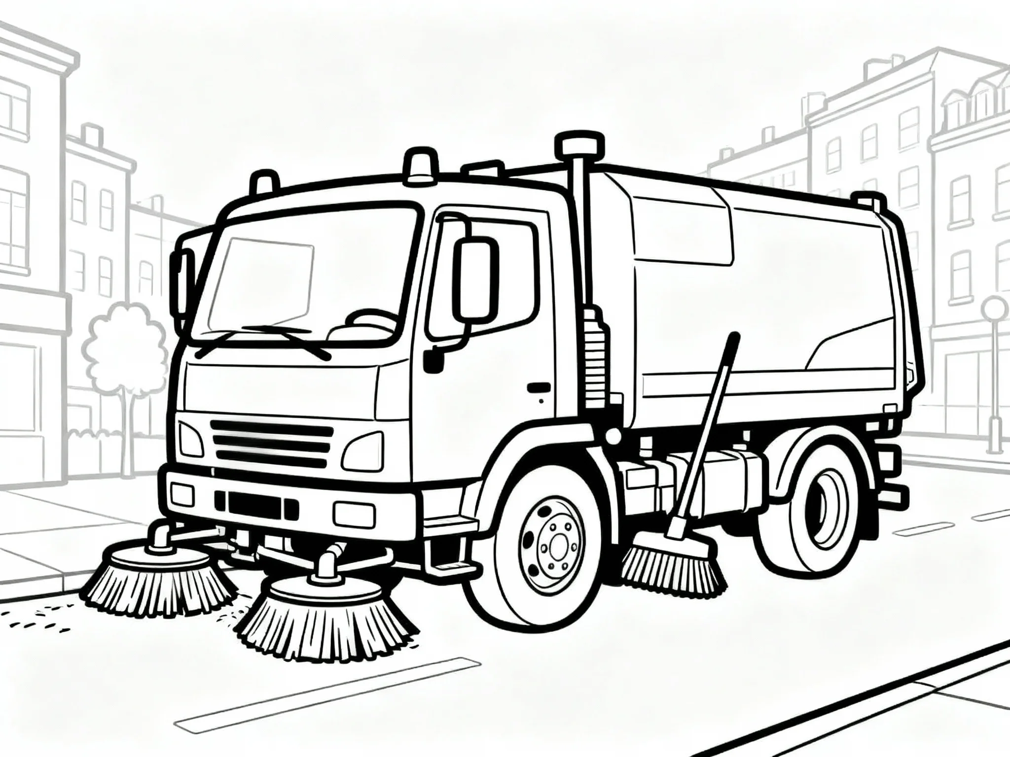 Street Cleaning Truck