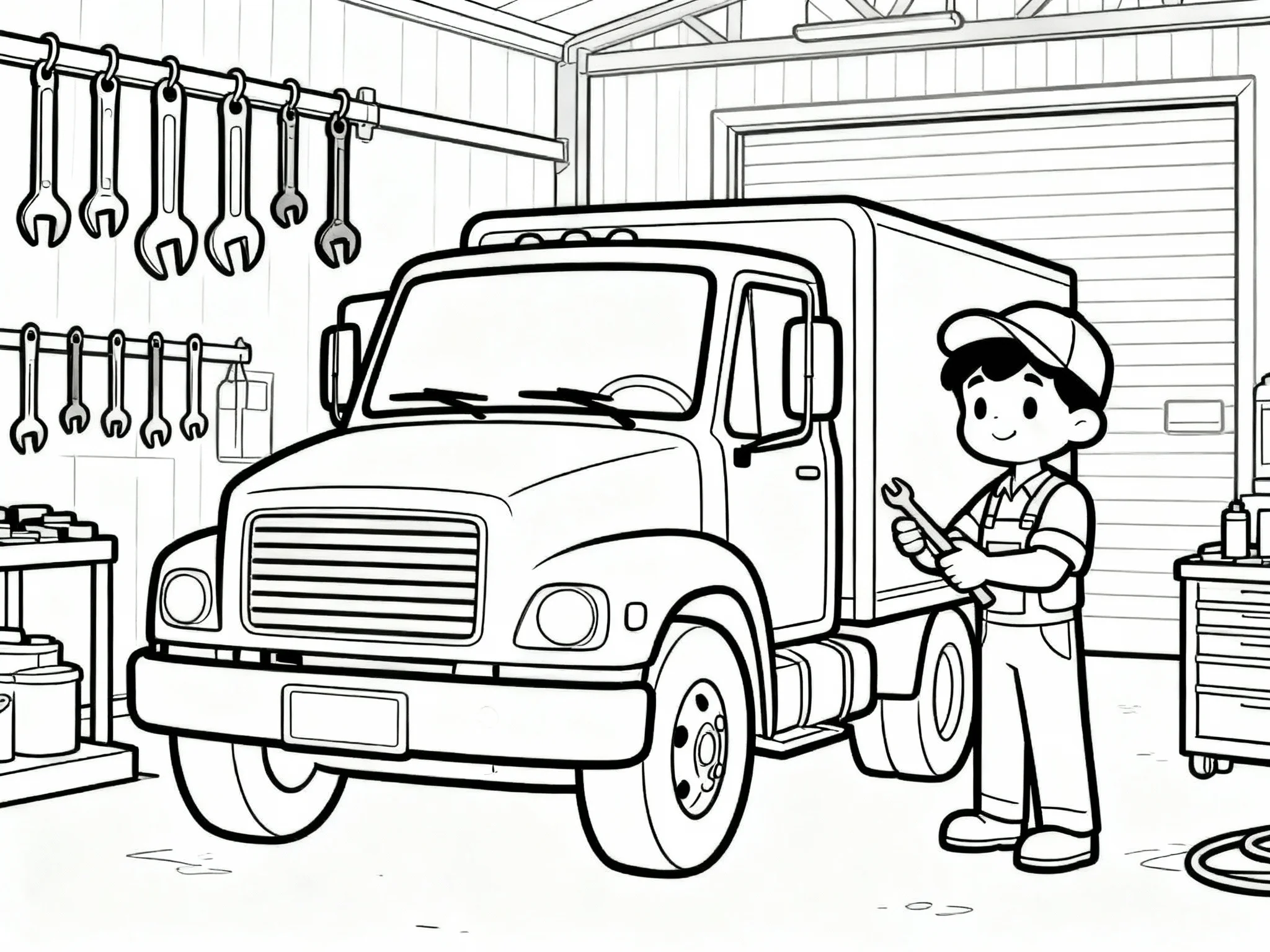 Truck Repair Shop