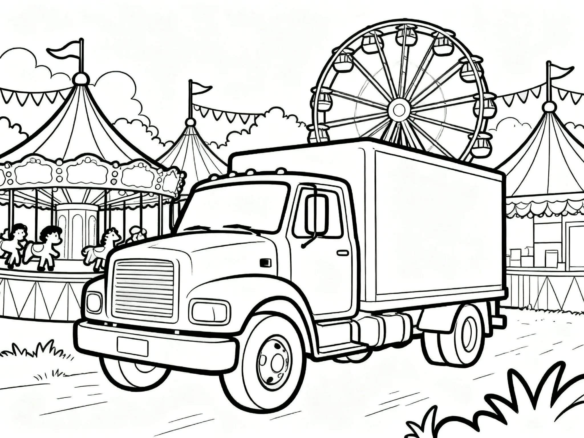 Truck in Carnival