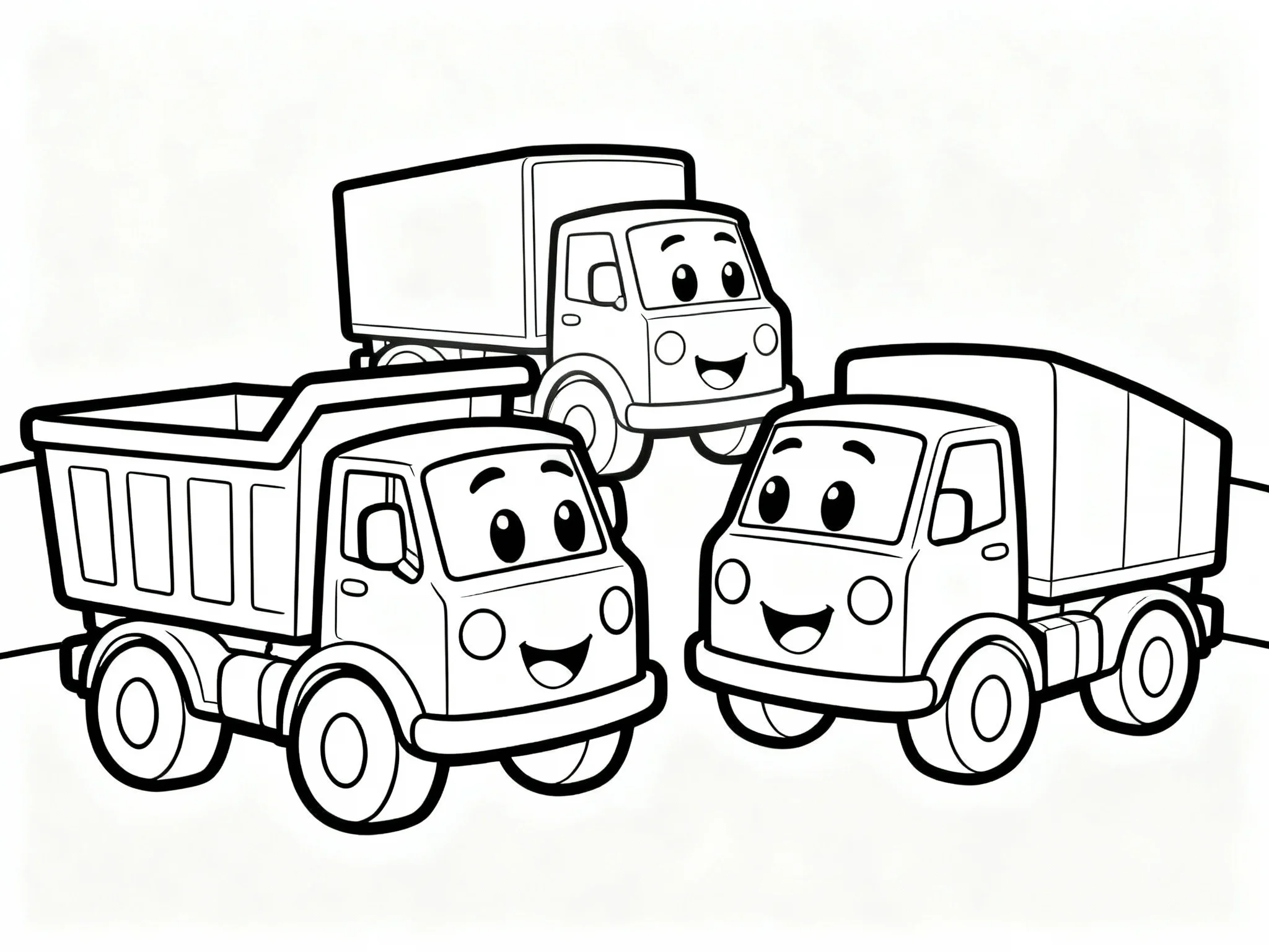 Truck Making Friends