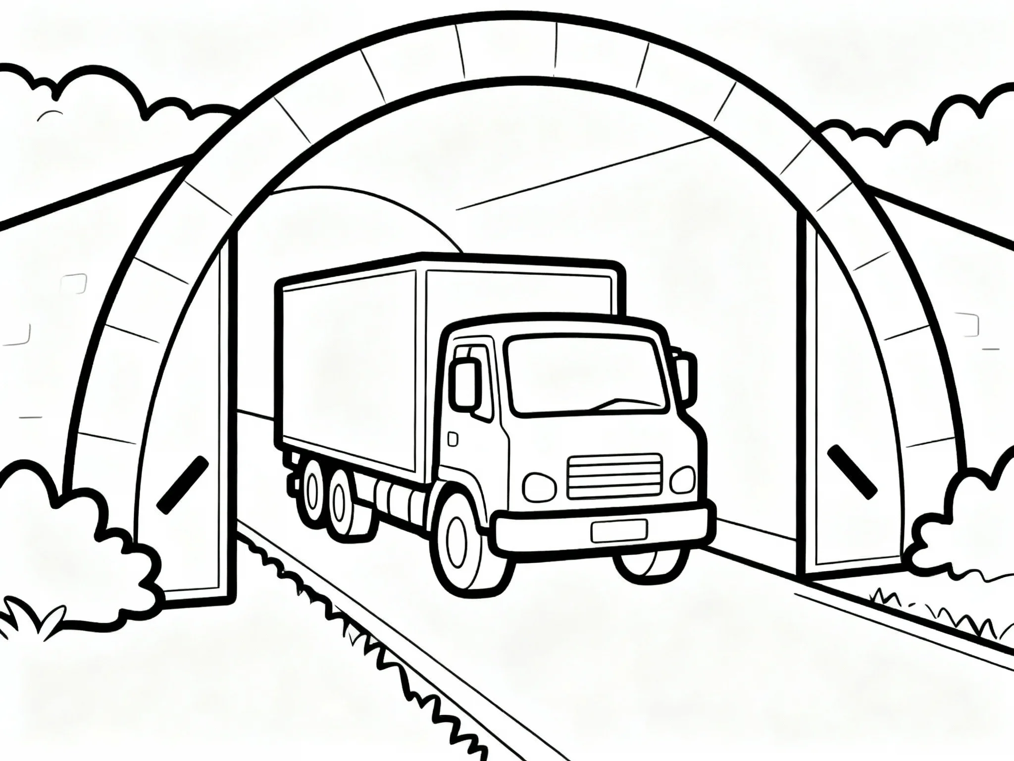 Truck Tunnel Drive