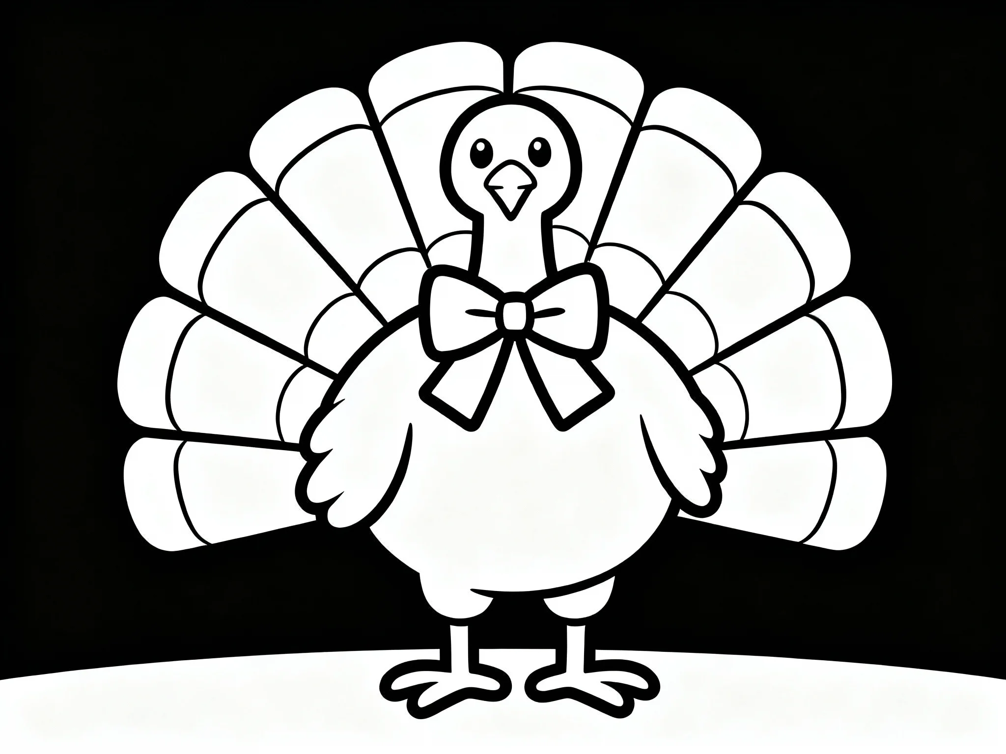 Turkey Wearing Bow Tie