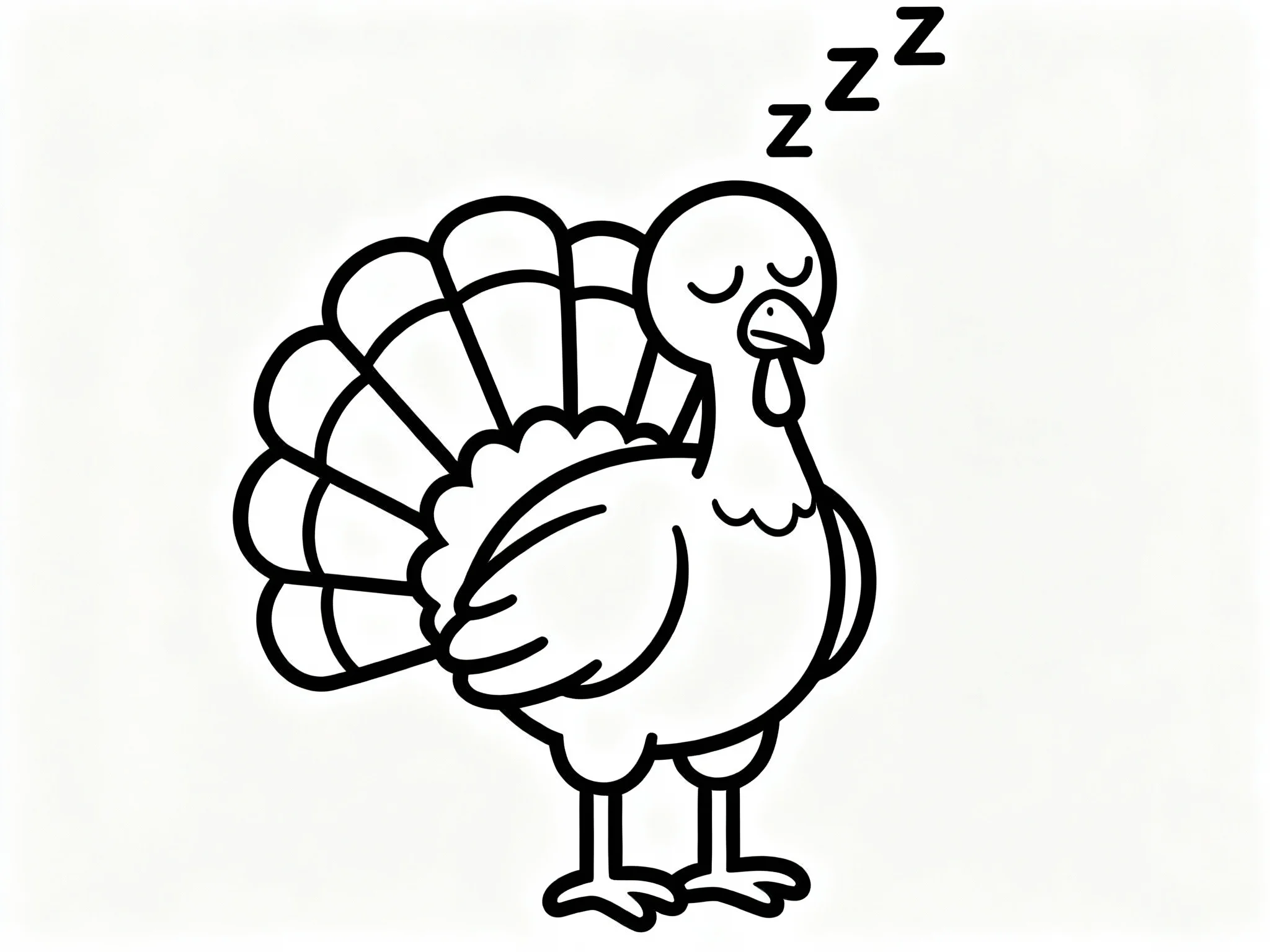 Sleepy Turkey