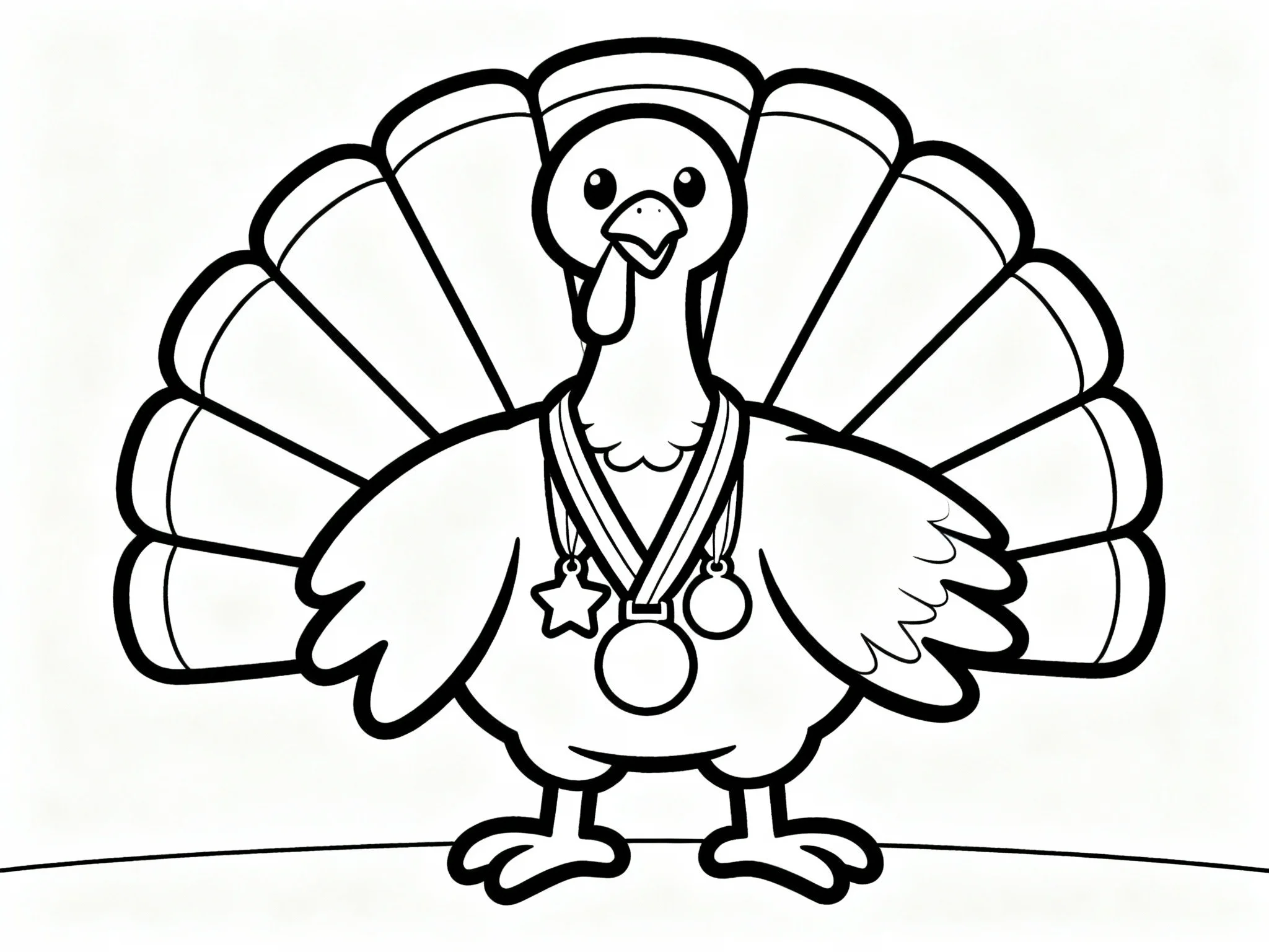 Turkey with Medals