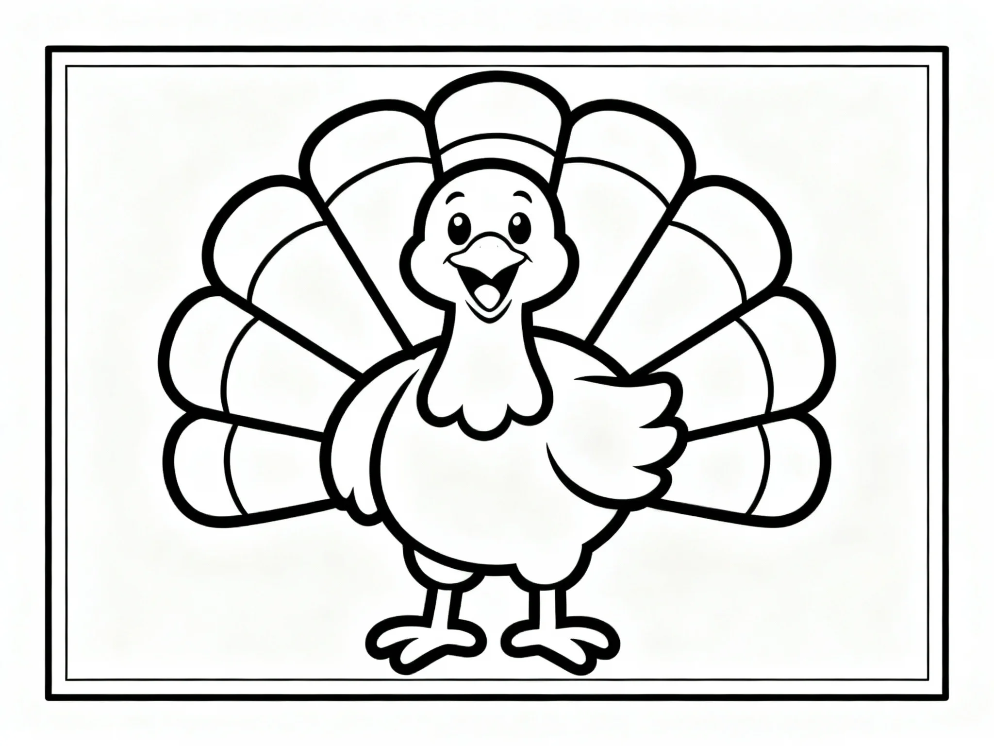 Turkey Greeting Card