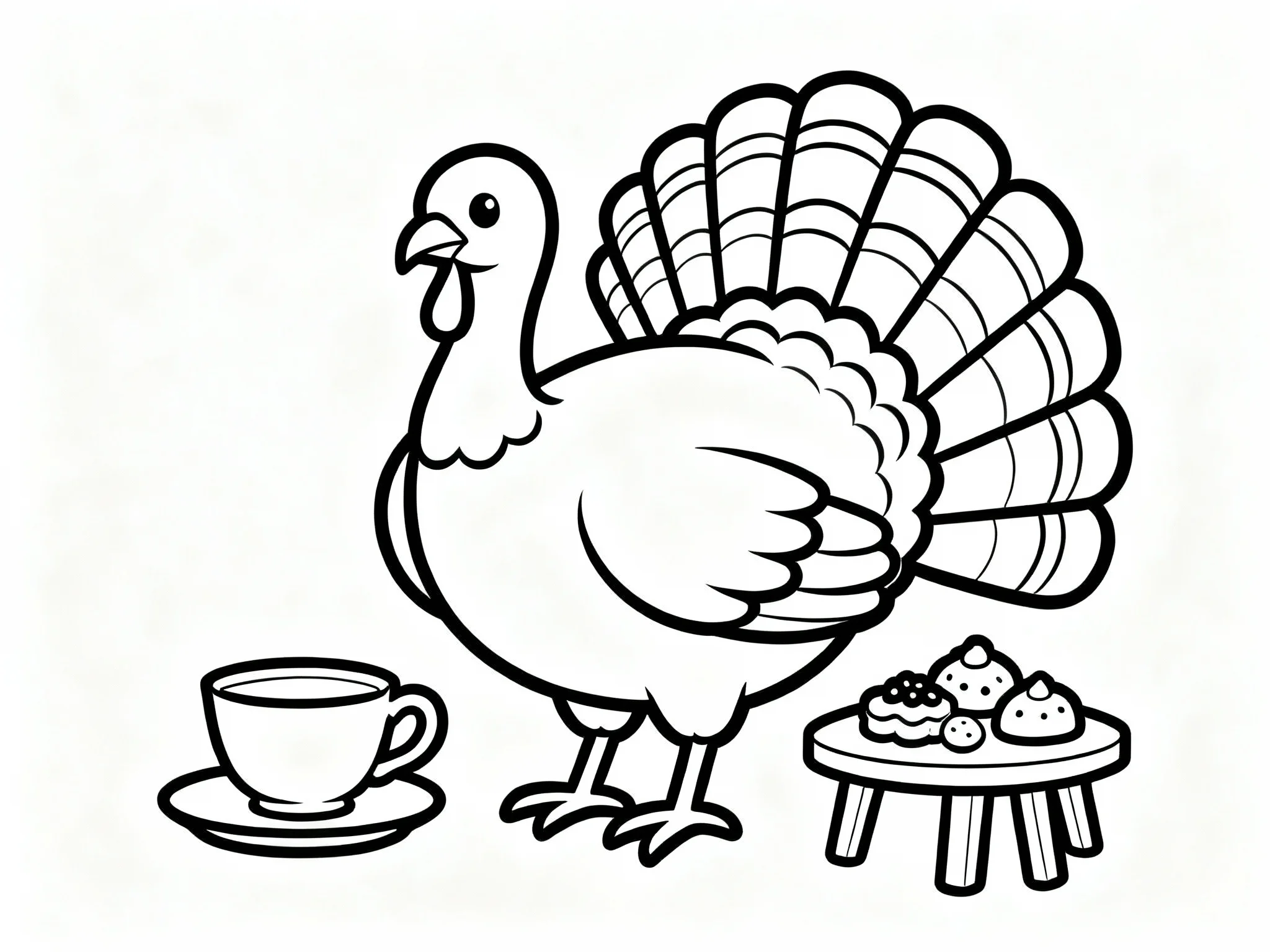 Turkey with Teacup