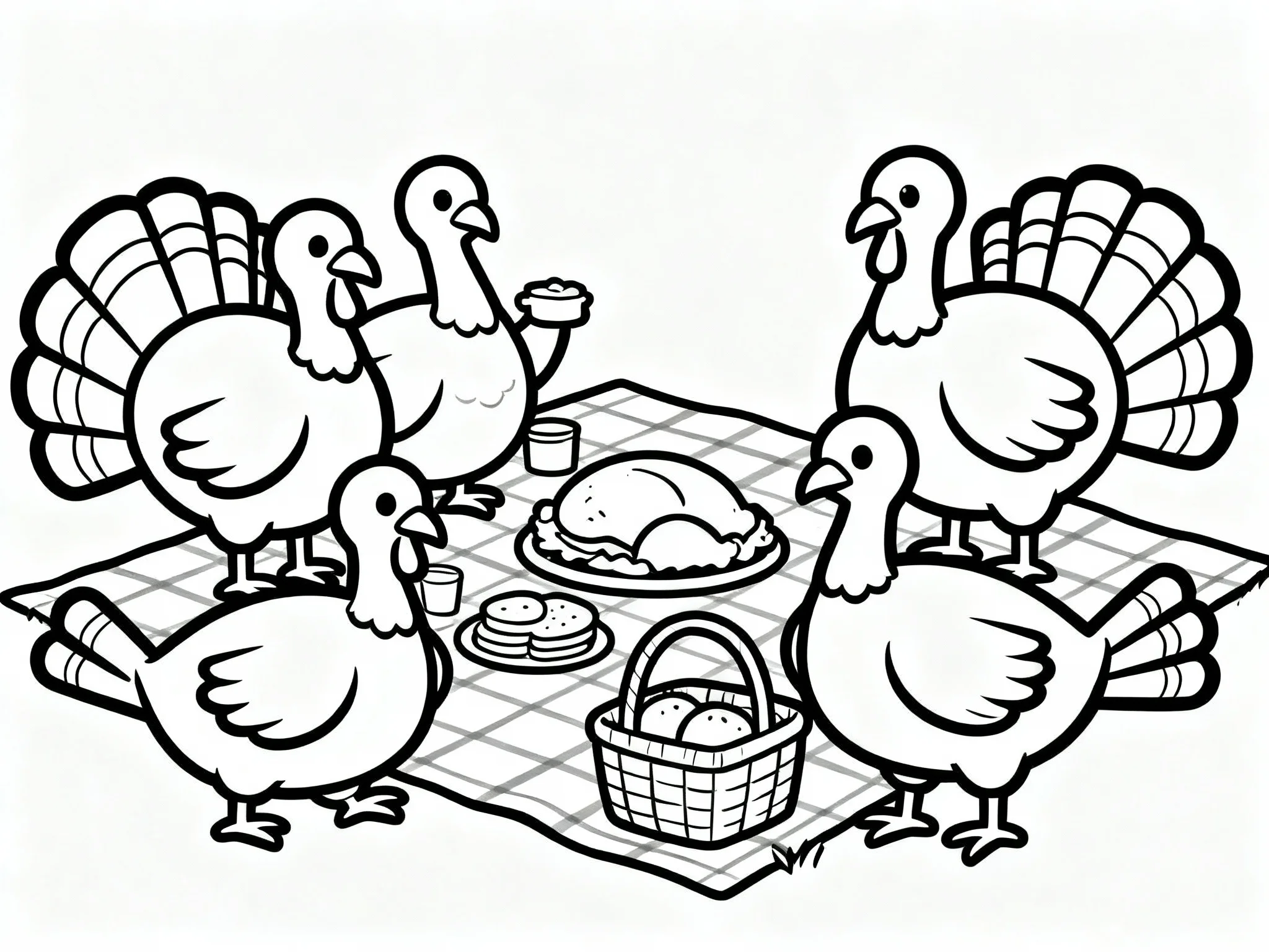 Turkey Family Picnic