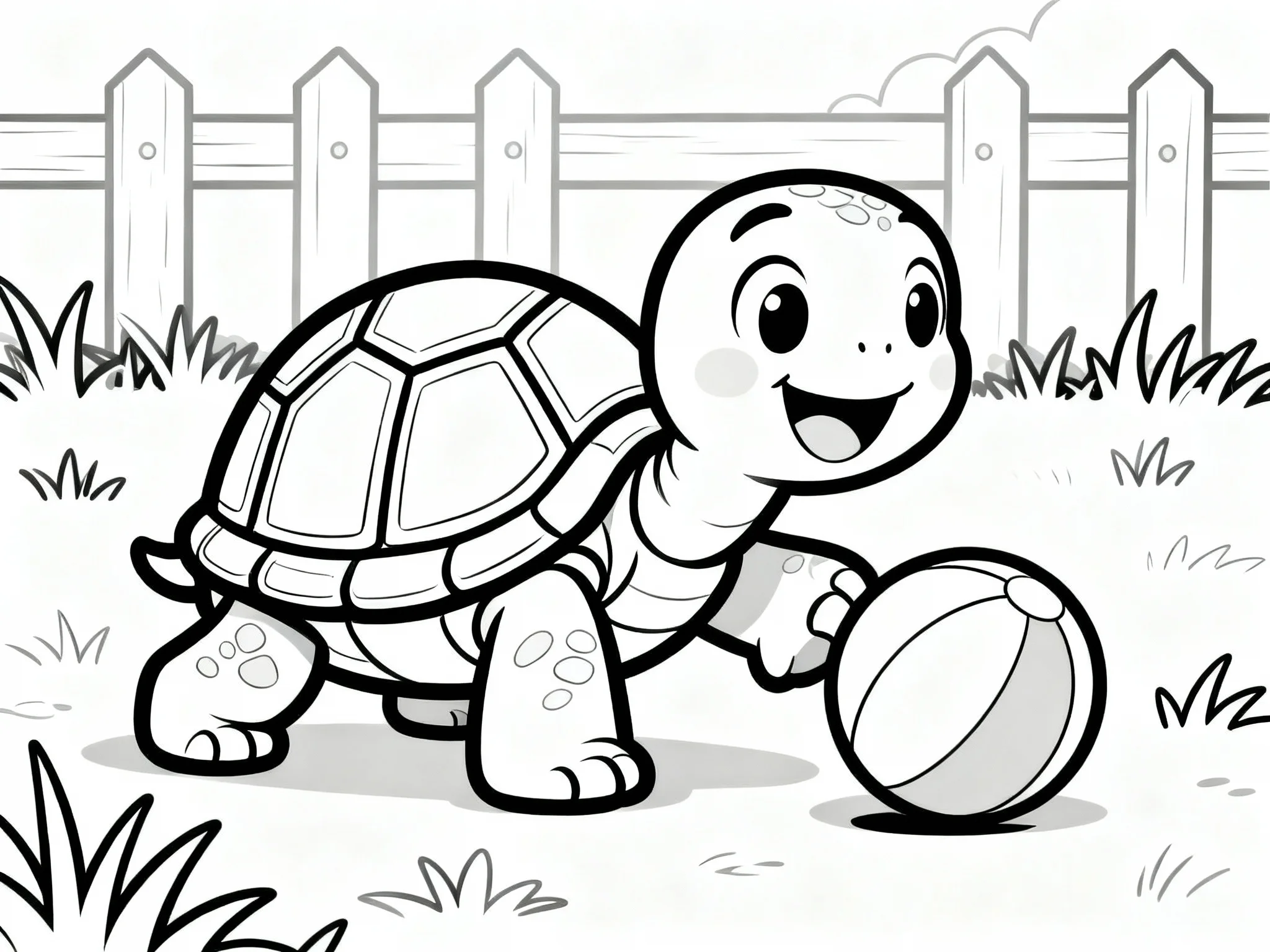 Playful Turtle