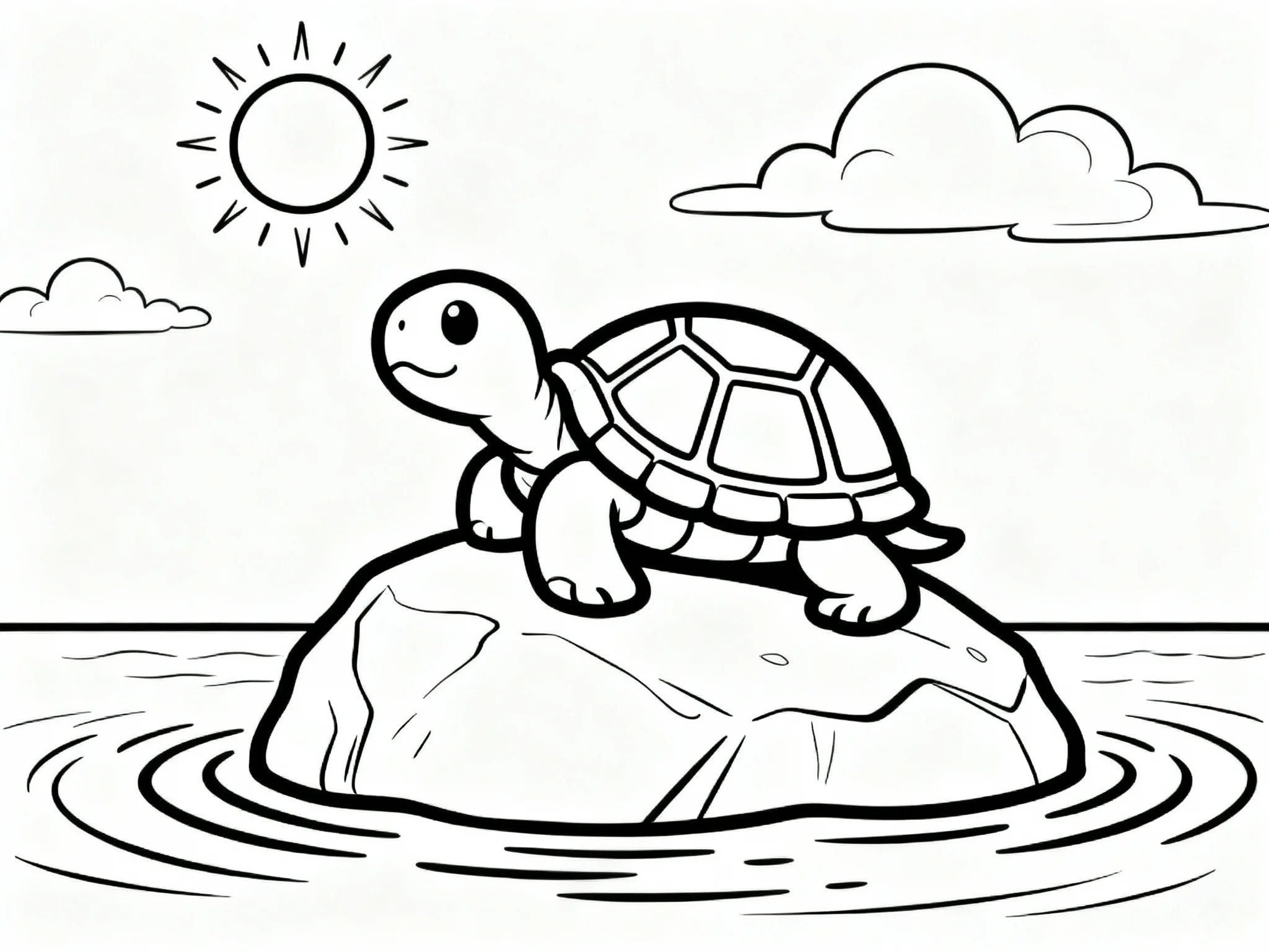 Turtle Under the Sun
