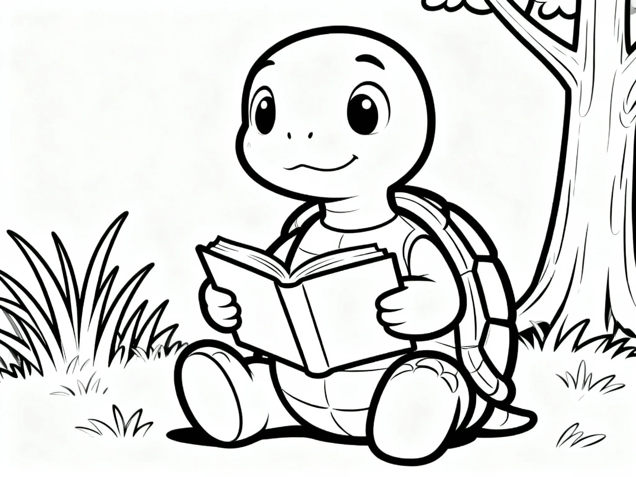 Turtle Reading Book