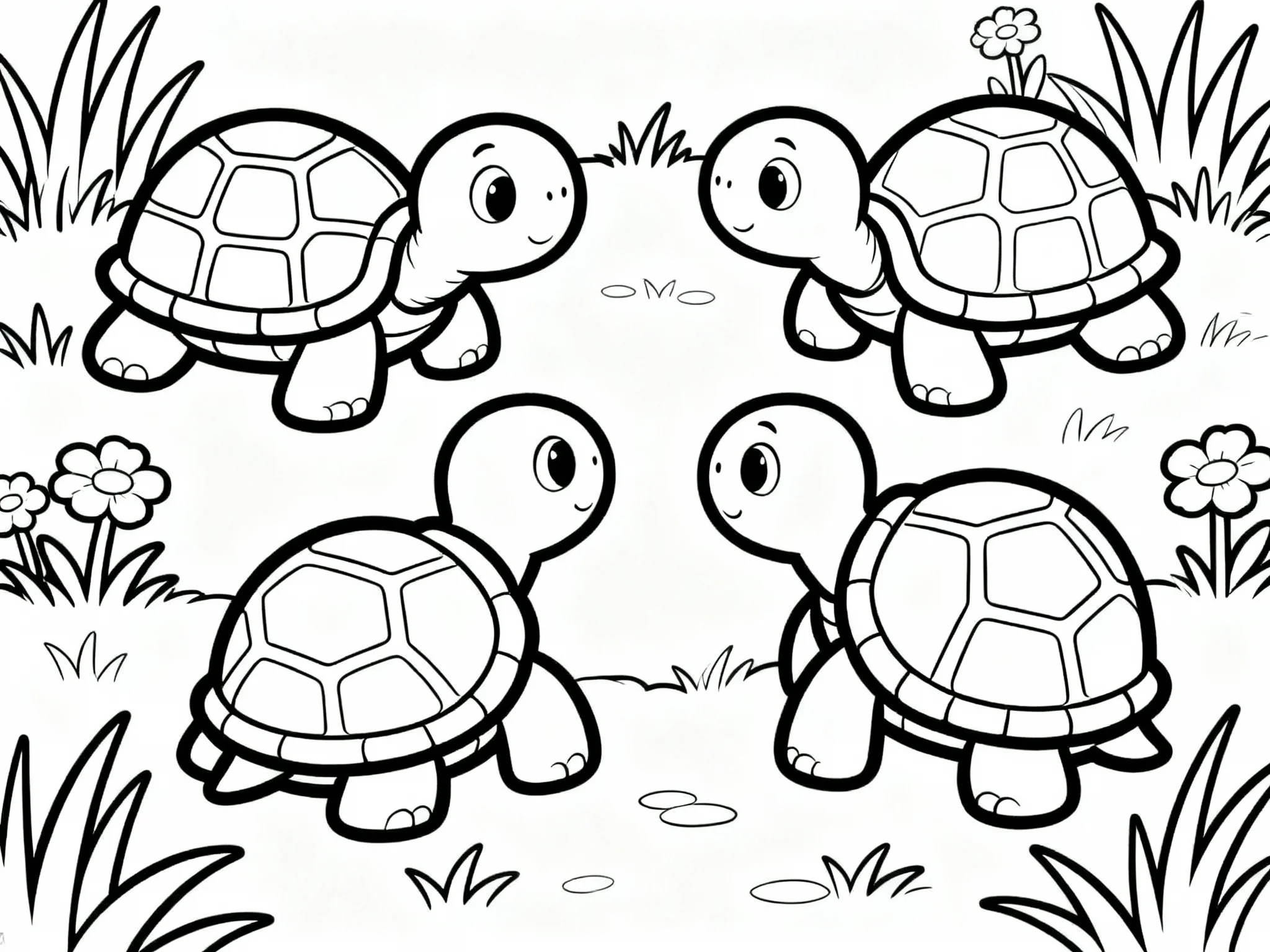 Turtle Friends Circle