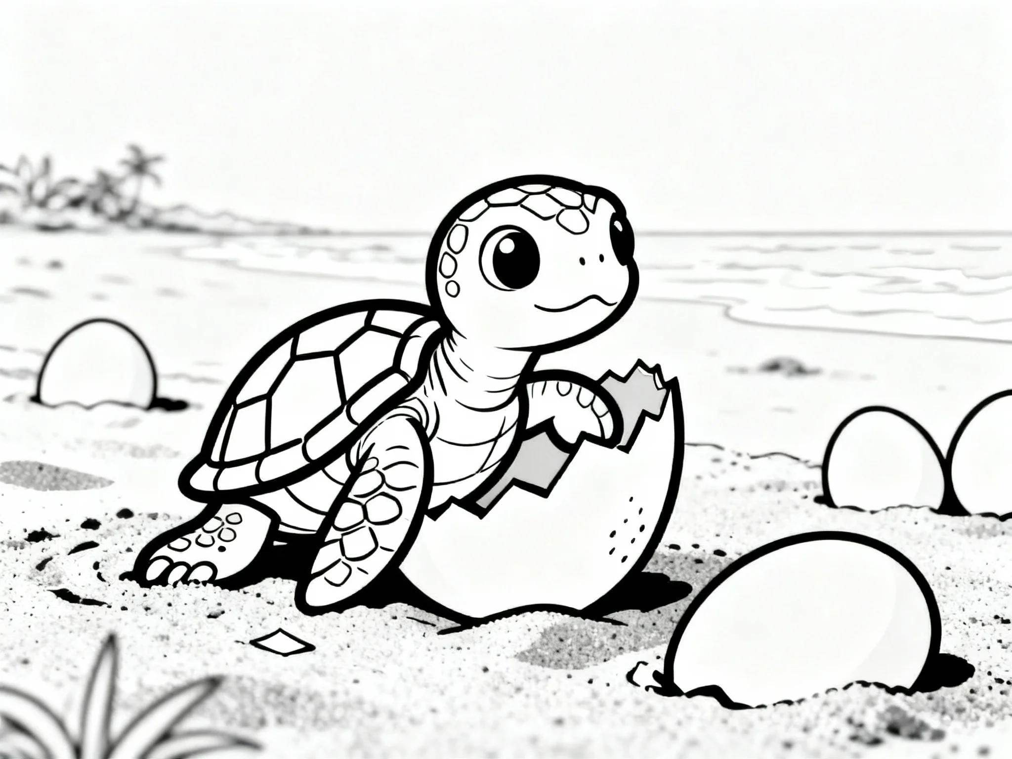 Baby Turtle Hatching