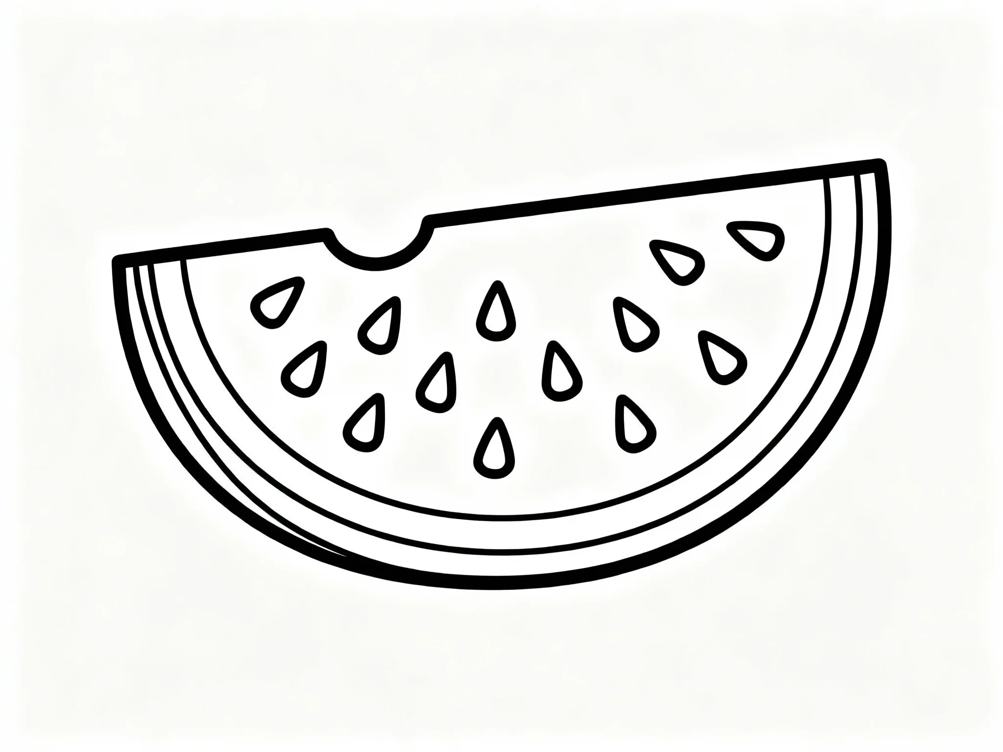 Watermelon Slice Simple