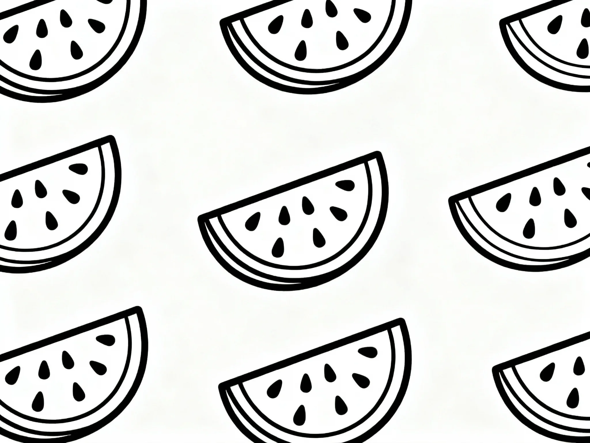 Watermelon Slices Pattern